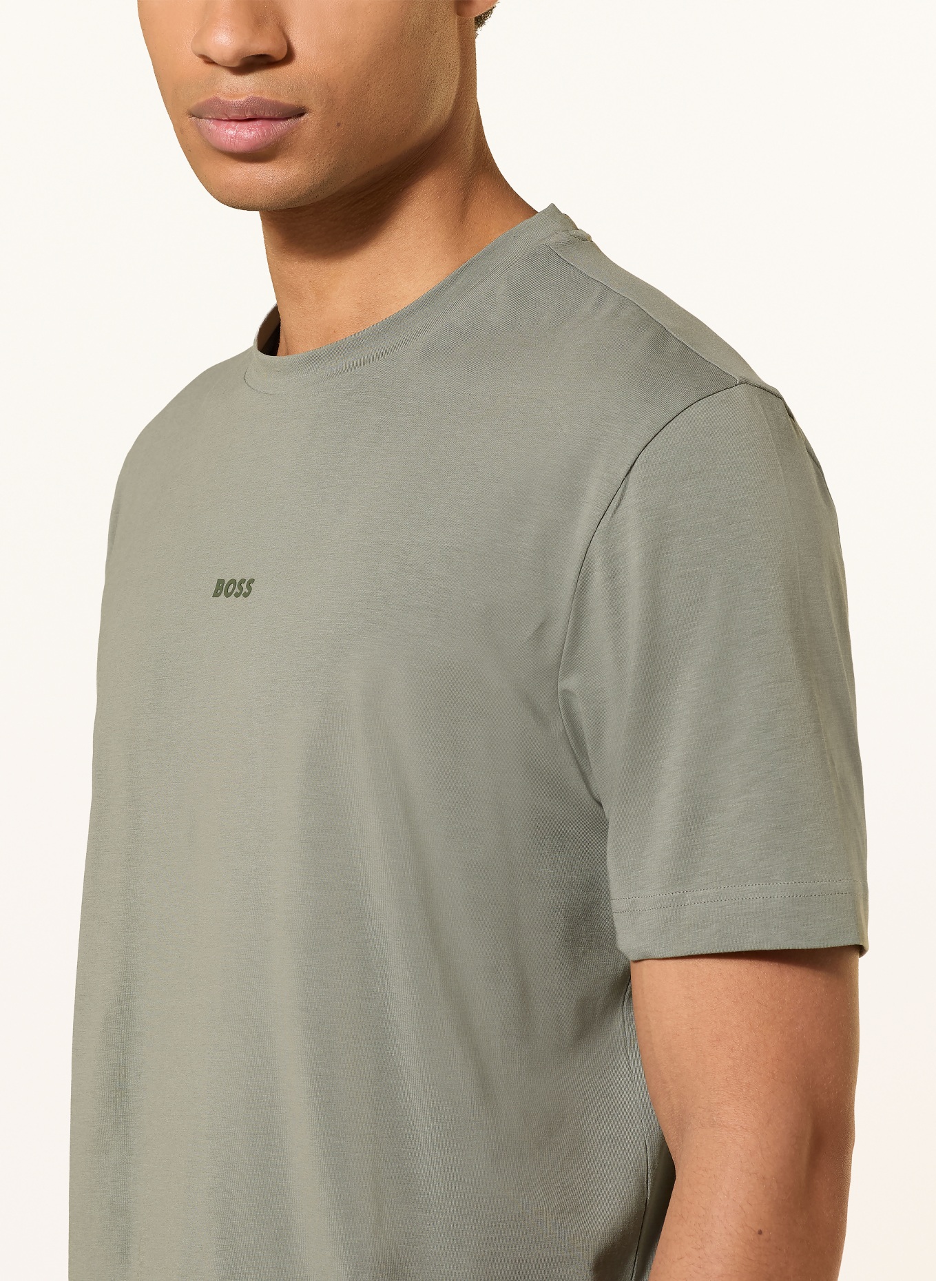 BOSS T-shirt TCHUP: GRIJS