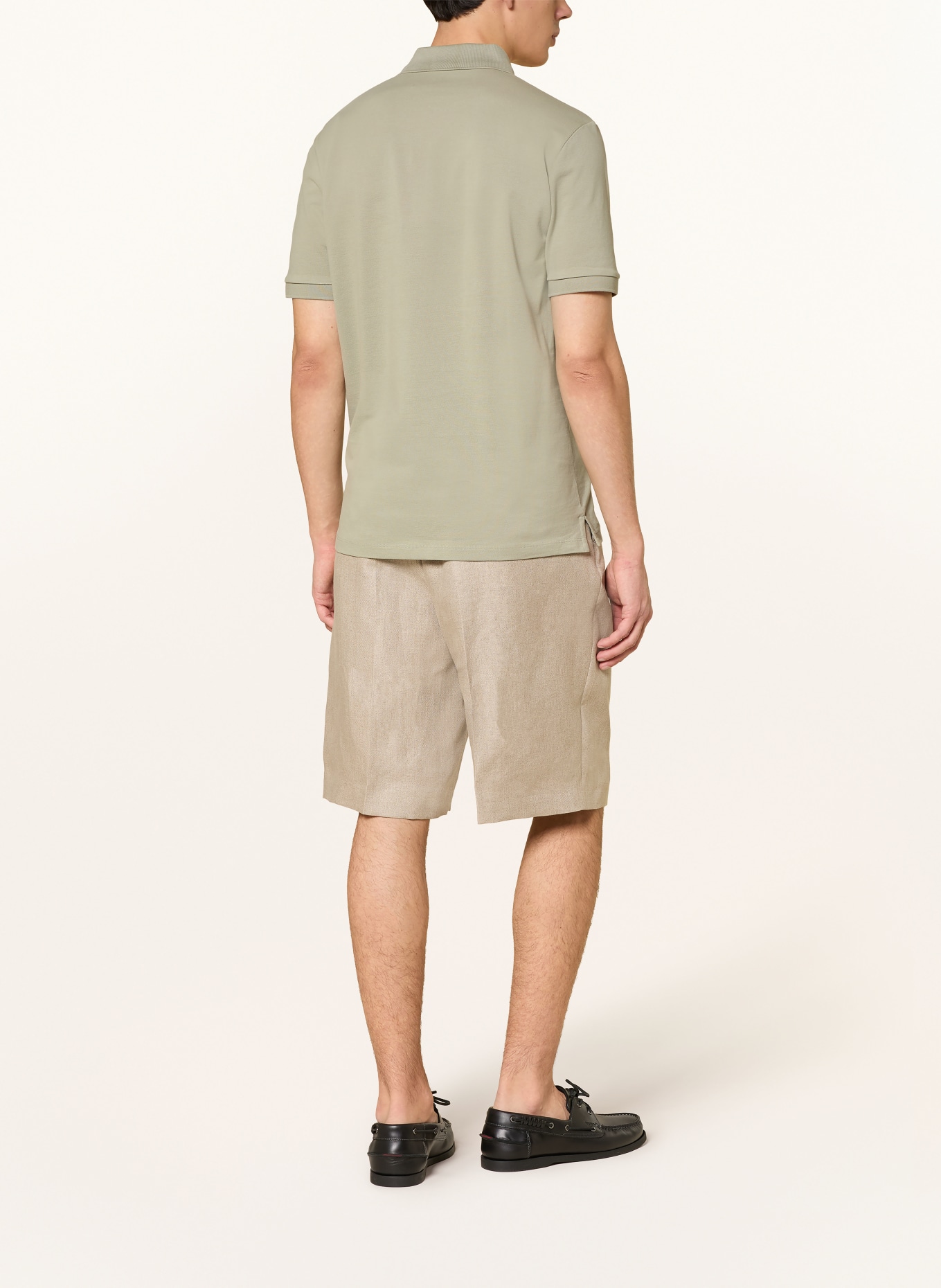 HUGO Piqué-Poloshirt DONOS Regular Fit: HELLGRÜN