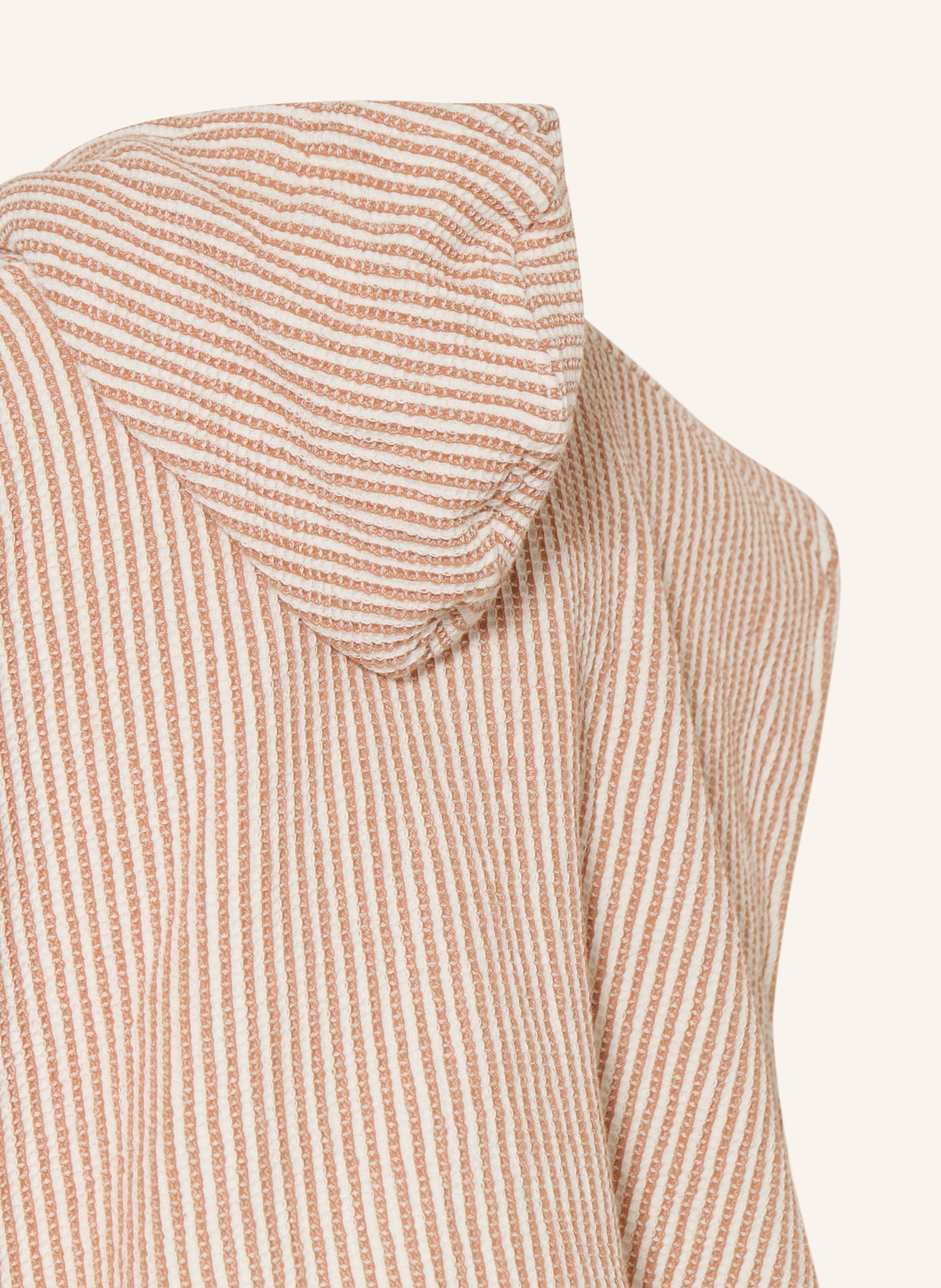 LIEWOOD Badecape PACO: HELLROT / WEISS