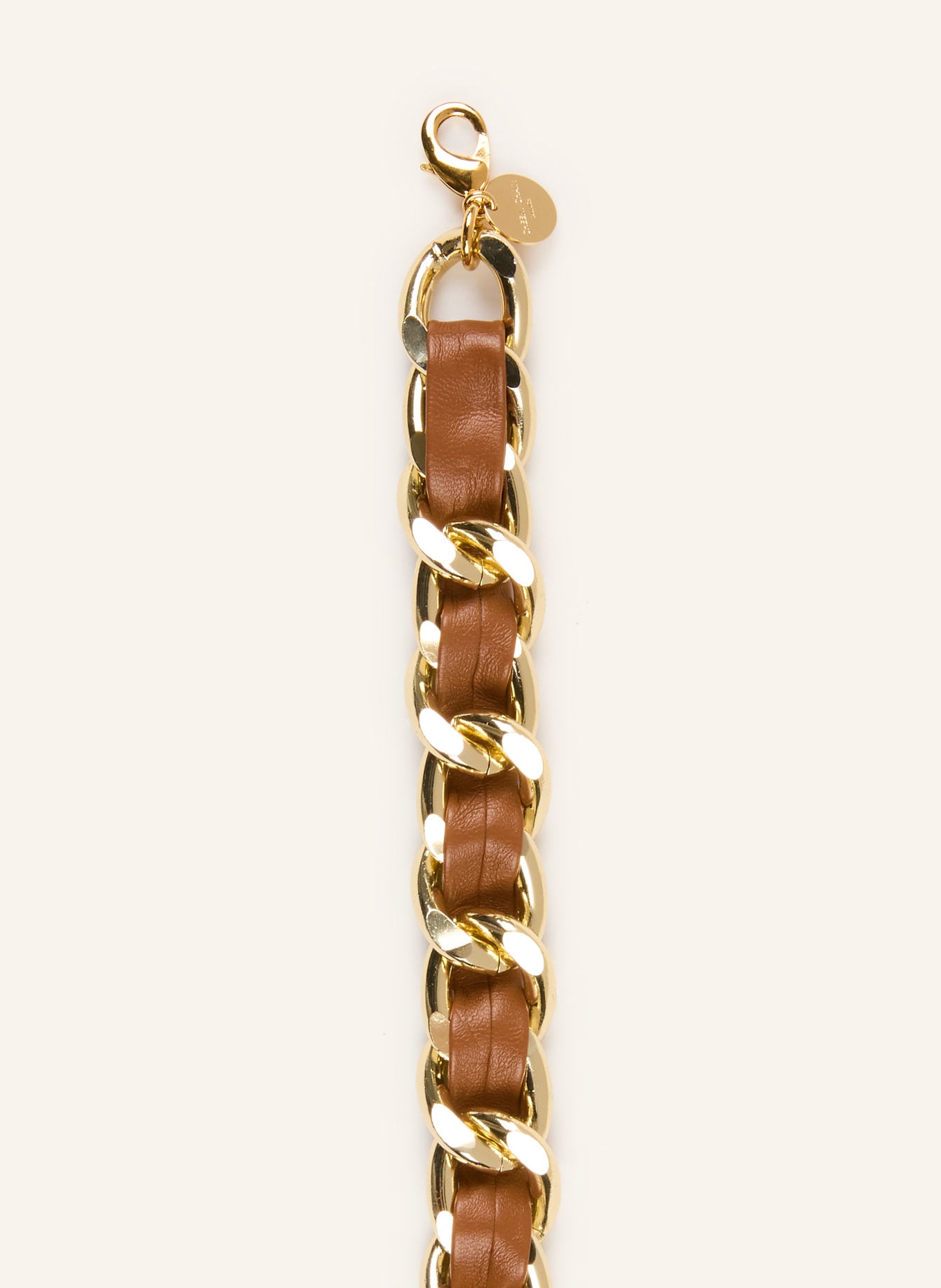 CHEEKY CHAIN MUNICH Smartphone-Kette COCO: BRAUN / GOLD