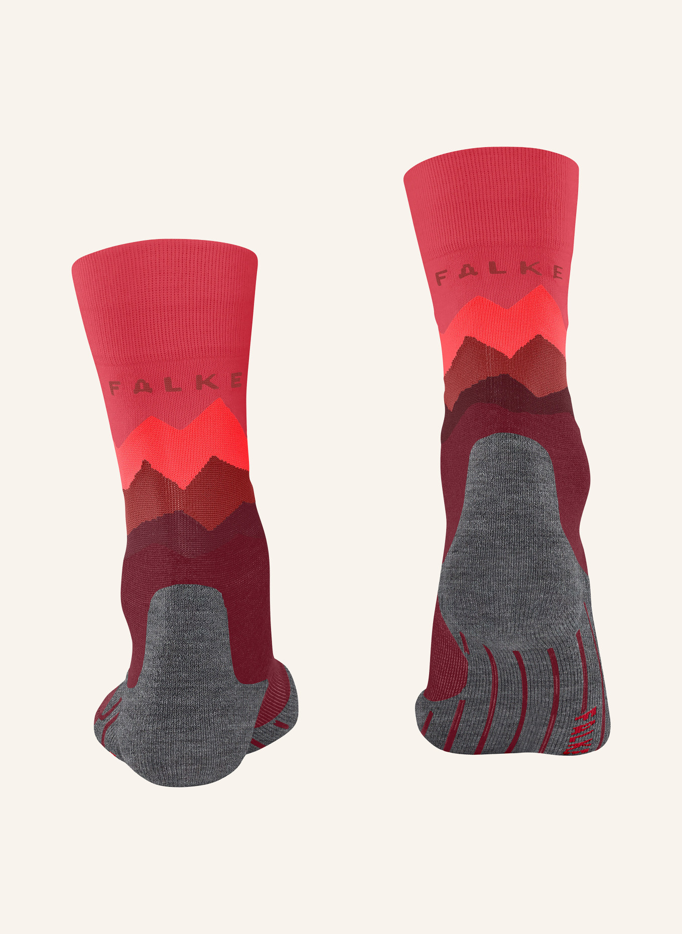 FALKE Trekking-Socken TK2: 8830 RUBY