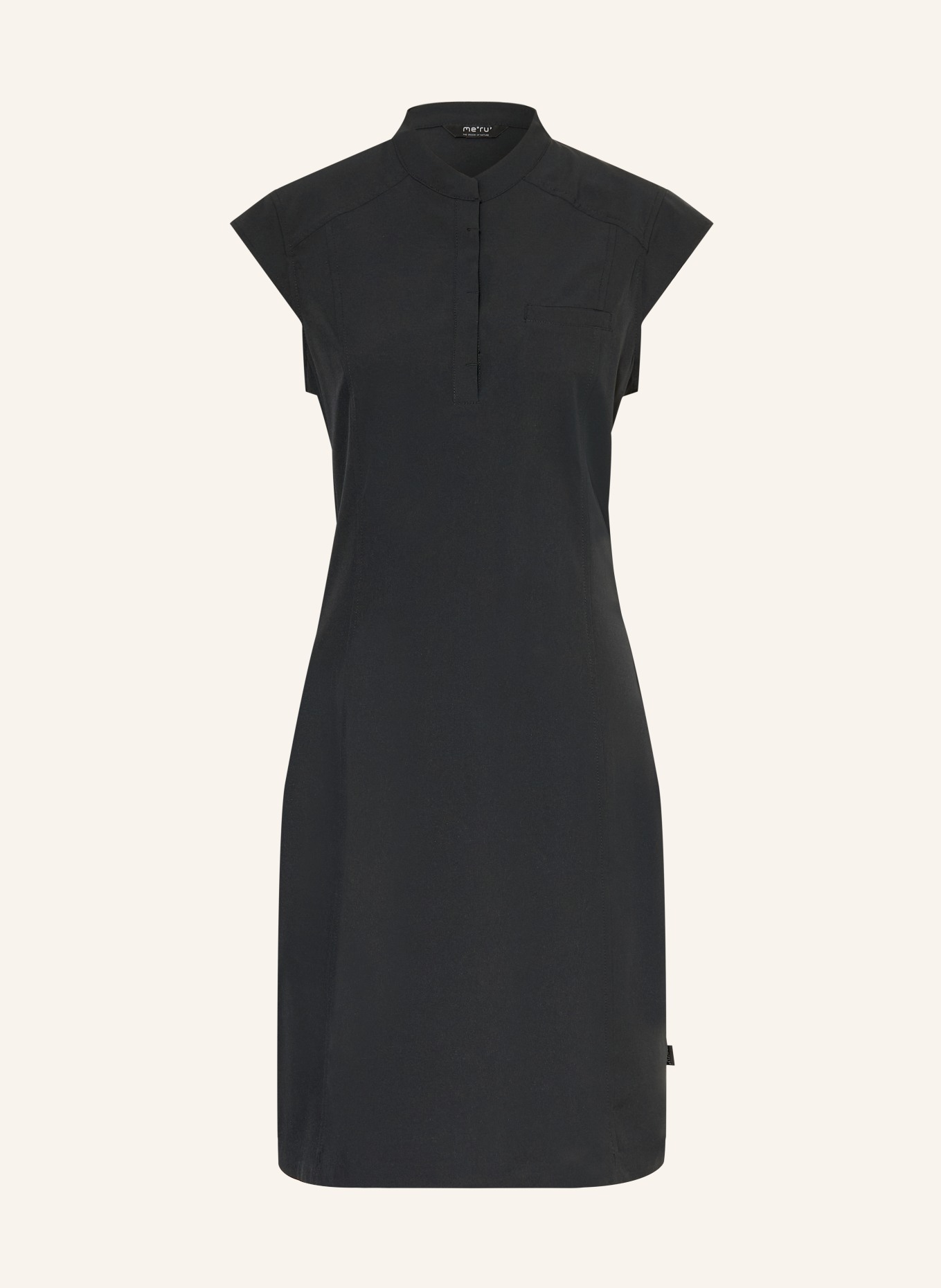 me°ru' MONTPELLIER outdoor dress: BLACK