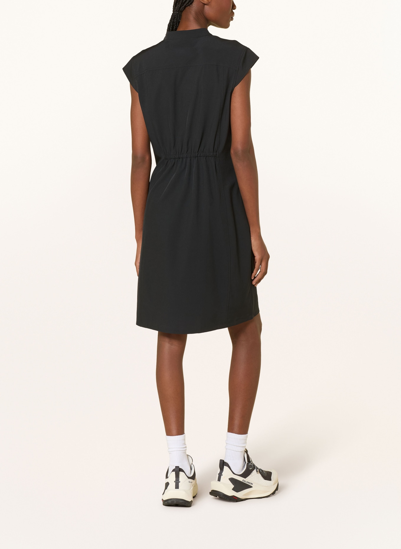 me°ru' MONTPELLIER outdoor dress: BLACK