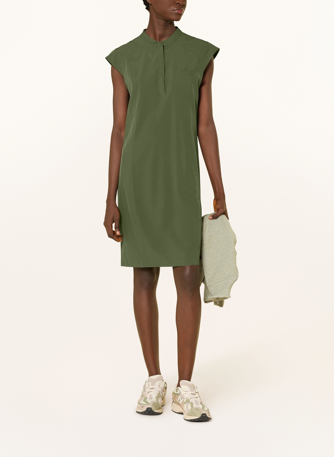 me°ru' Outdoor-Kleid MONTPELLIER: KHAKI