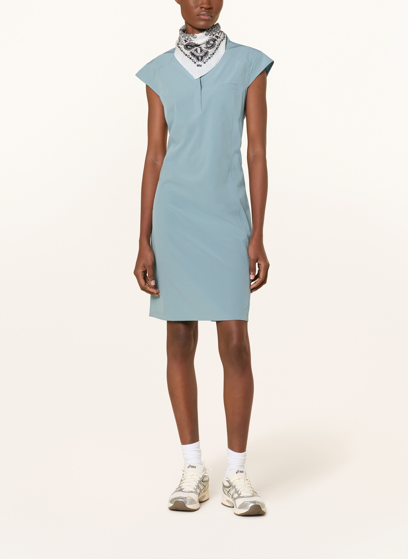 me°ru' Outdoor-Kleid MONTPELLIER: HELLBLAU