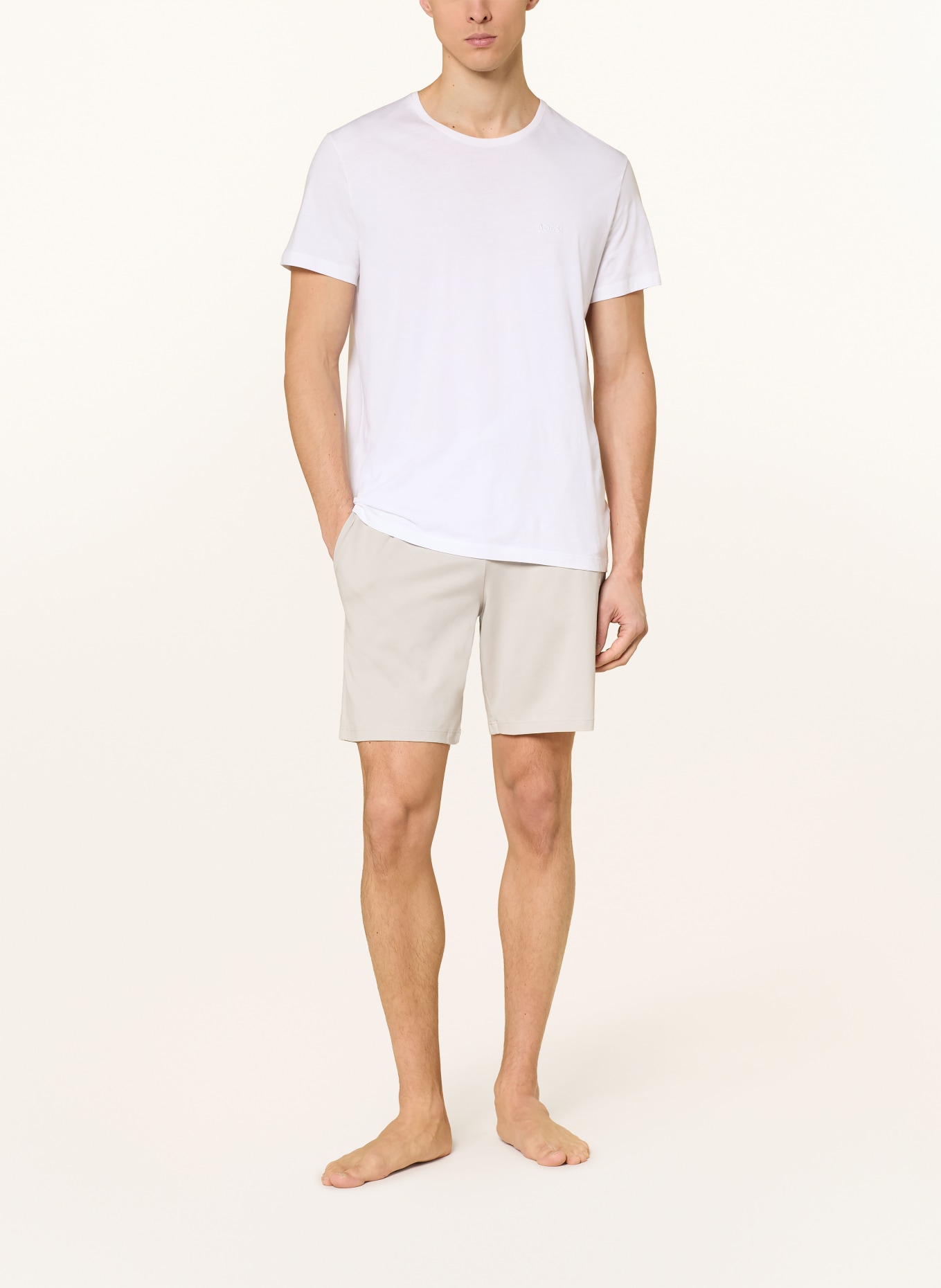 BOSS Lounge shorts MIX&MATCH: LIGHT GRAY