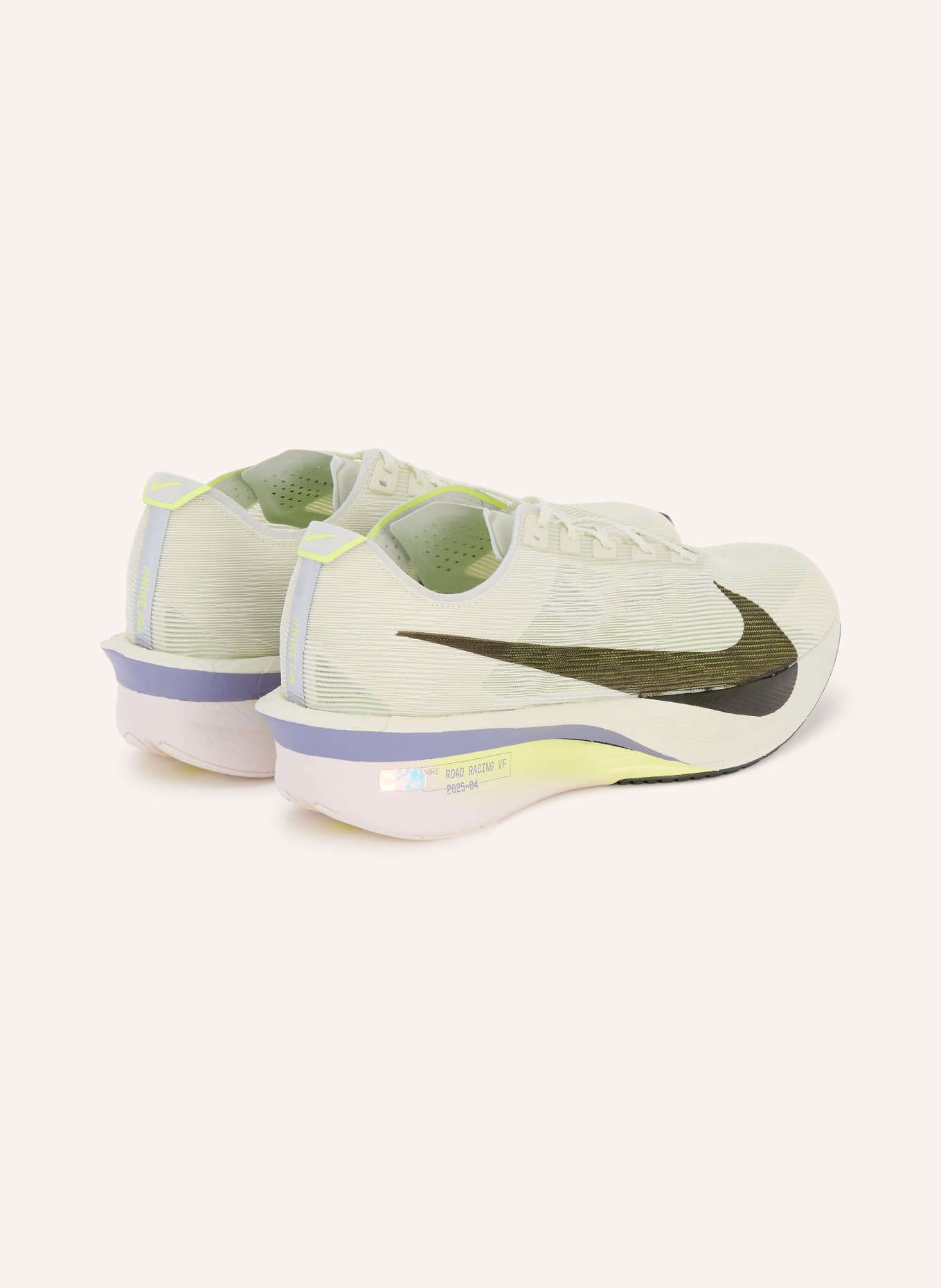 Nike Laufschuhe VAPORFLY 4: HELLGRÜN / DUNKELGRÜN