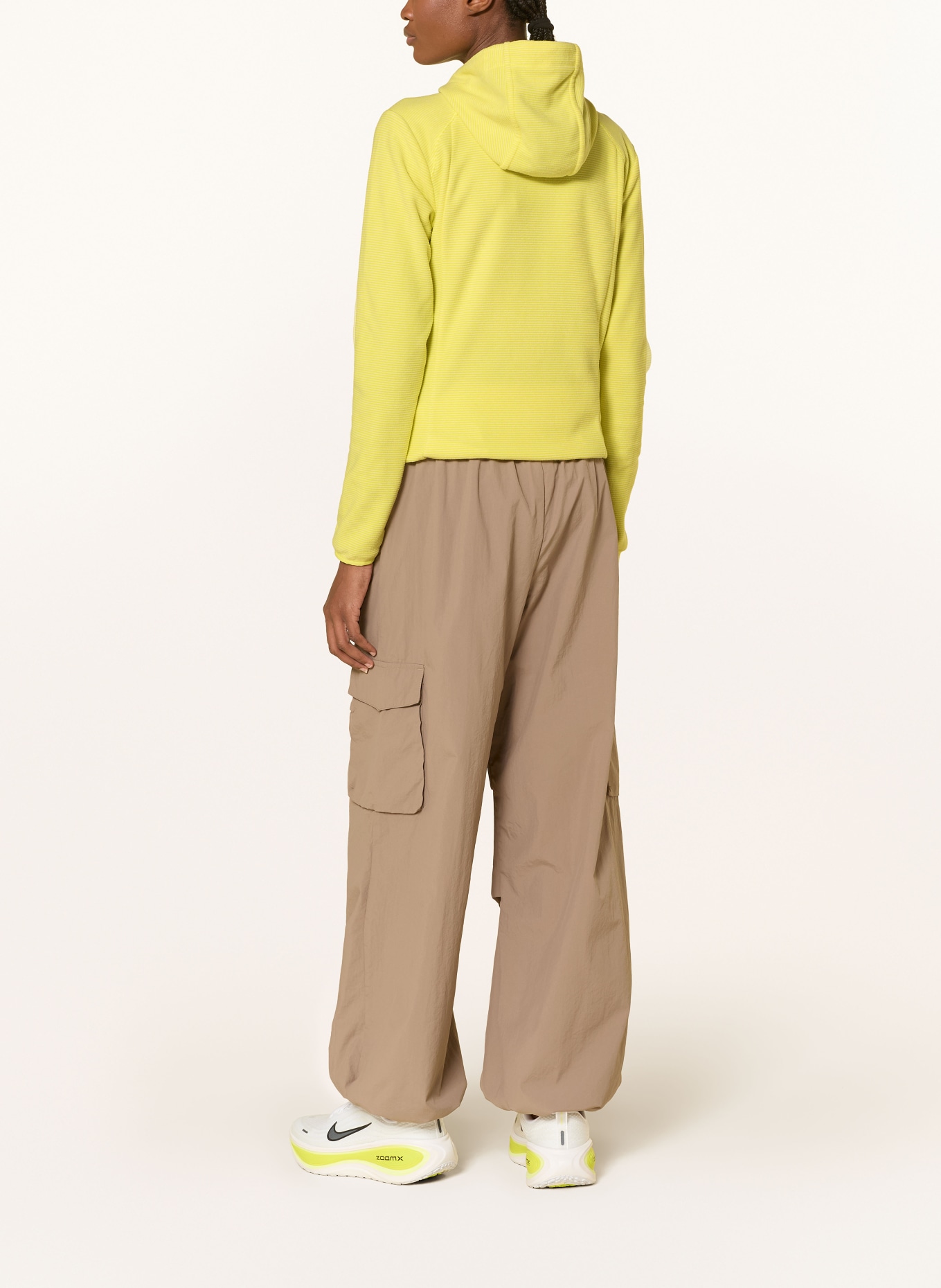 me°ru' Fleecejack LOUROSA: GEEL