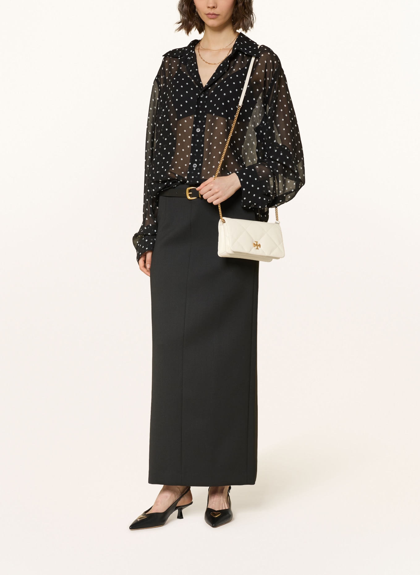 TORY BURCH Crossbody bag KIRA: WHITE