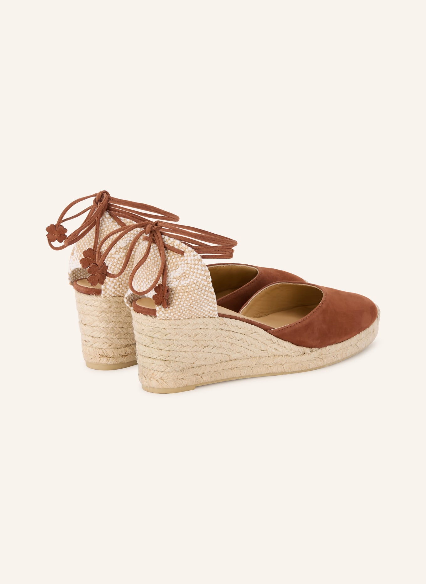 Castaner Wedges CARINA: BRAUN / BEIGE