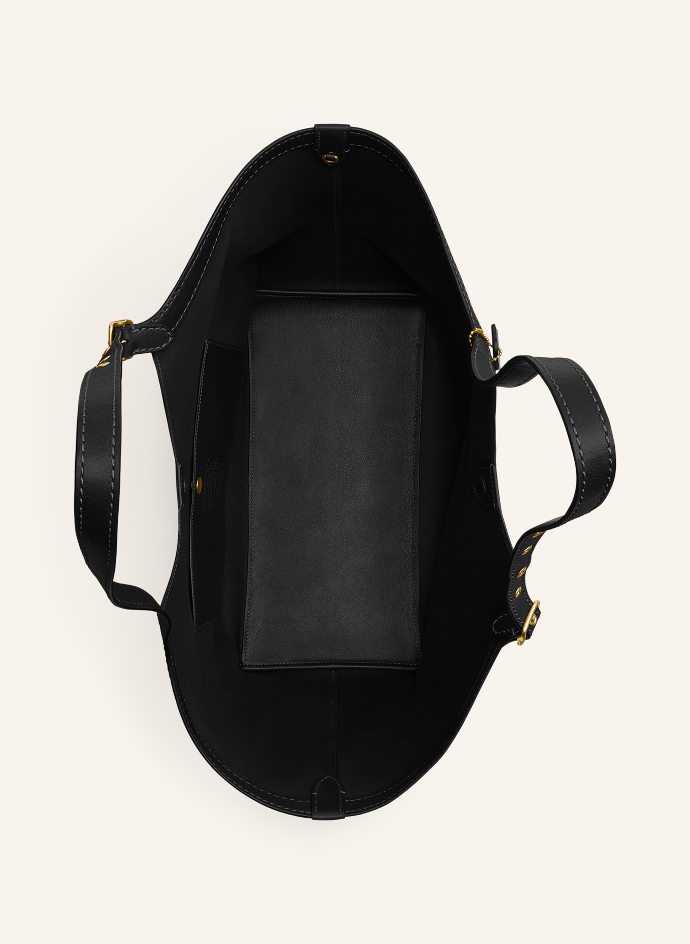 COACH Shopper GRAMERCY: ZWART / GOUD