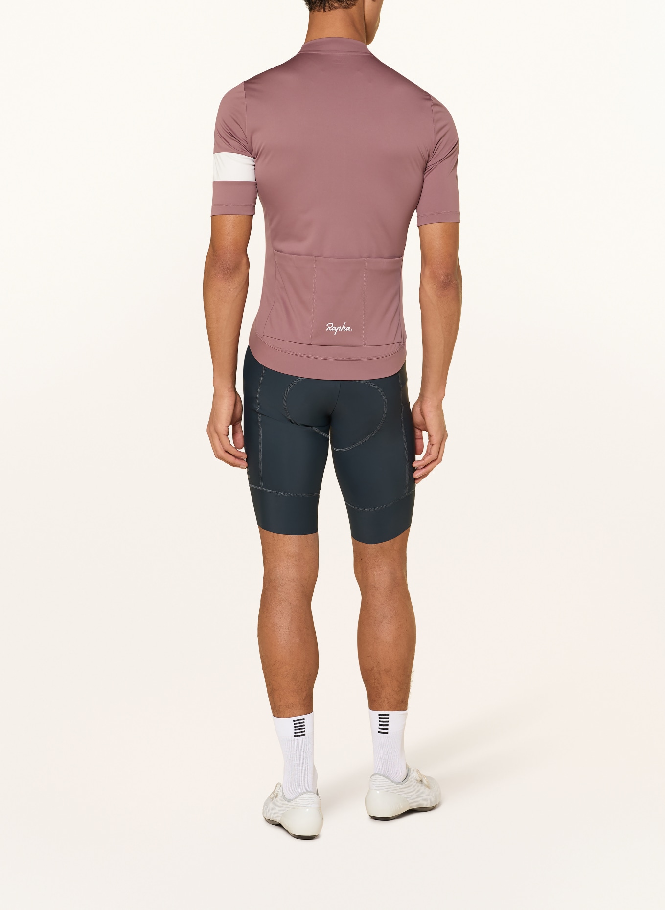 Rapha Koszulka kolarska CORE: BRUDNY RÓŻ / BIAŁY