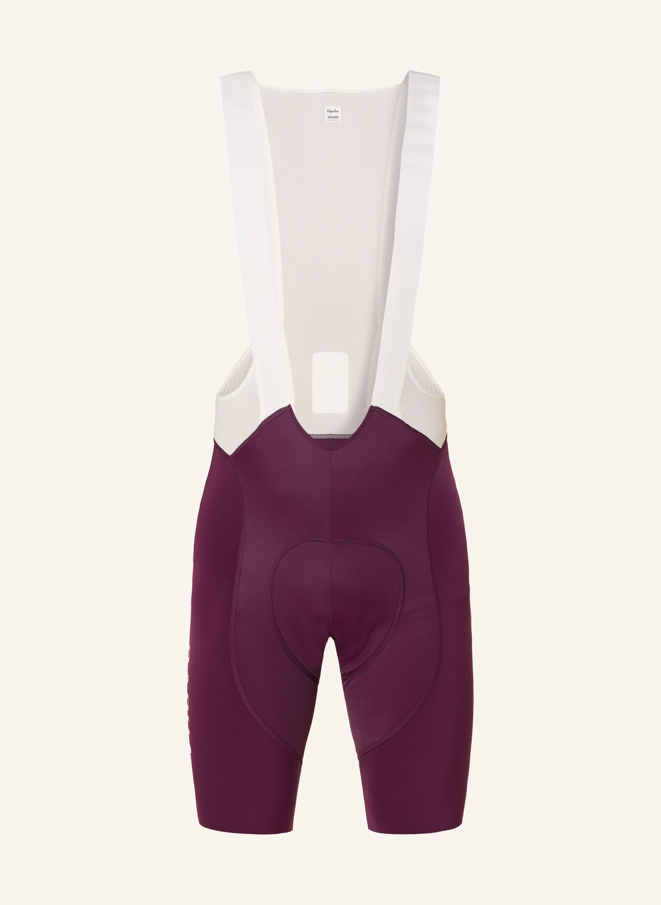 Rapha Cyklistické kalhoty PRO TEAM BIB III se šlemi a polstrovanou vložkou: FUCHSIOVÁ / BÍLÁ