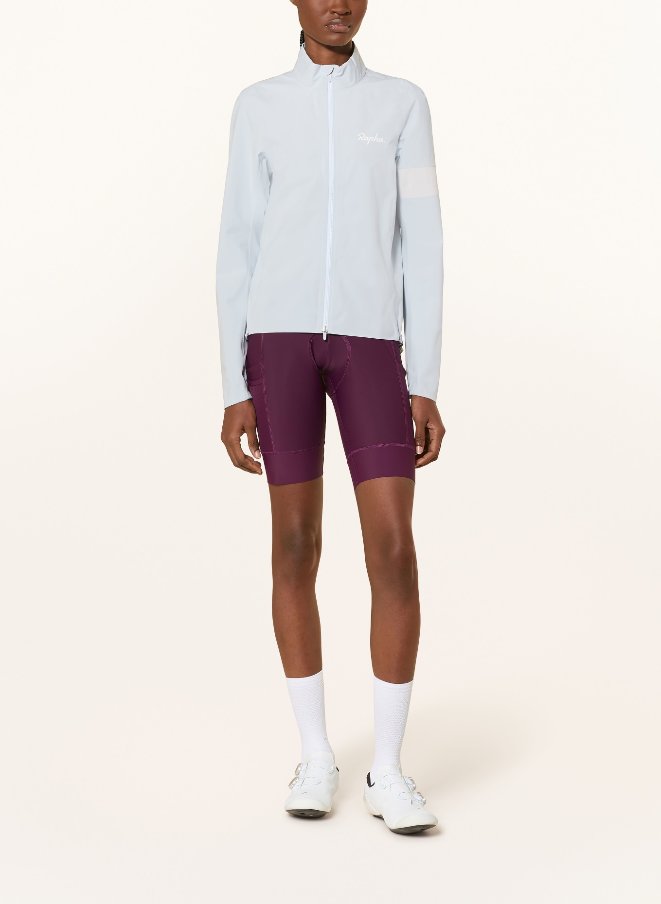 Rapha Radjacke CORE RAIN III: BLAUGRAU