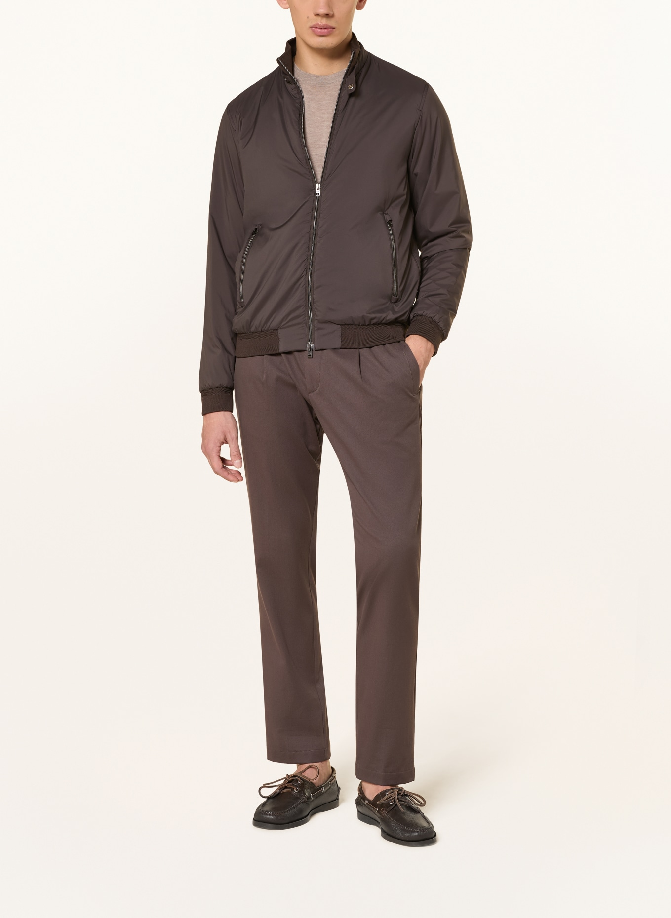 HERNO Blouson: DUNKELGRAU