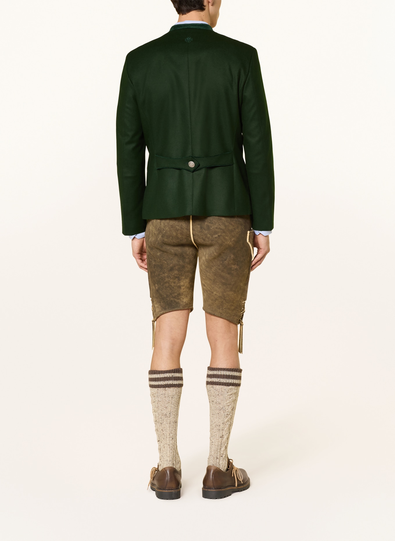 Heimatglück Tracht Janker JOSEF: DUNKELGRÜN