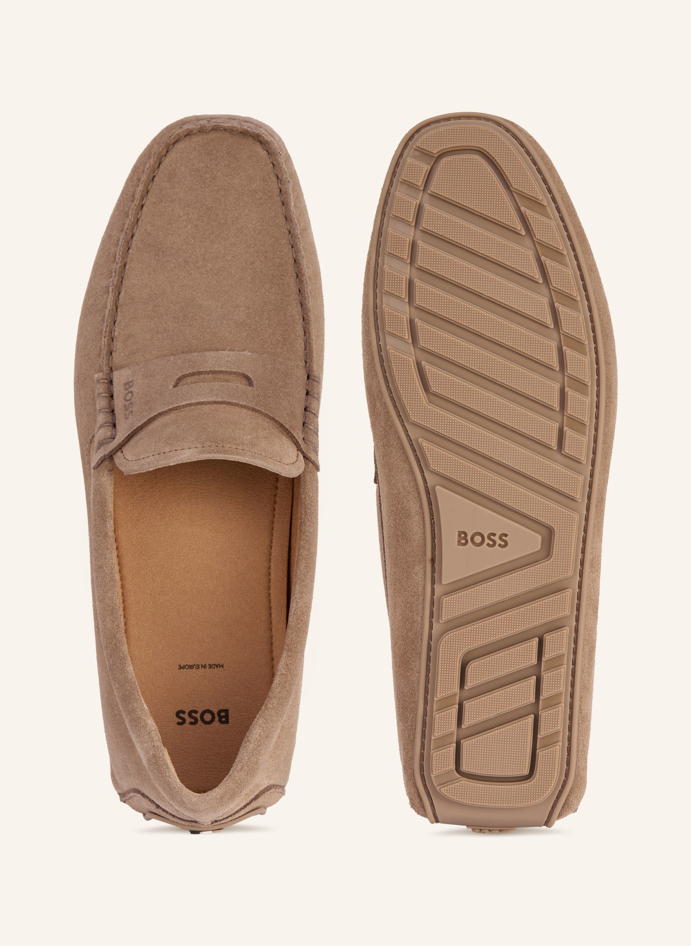 BOSS Penny loafer NOEL: BEIGE