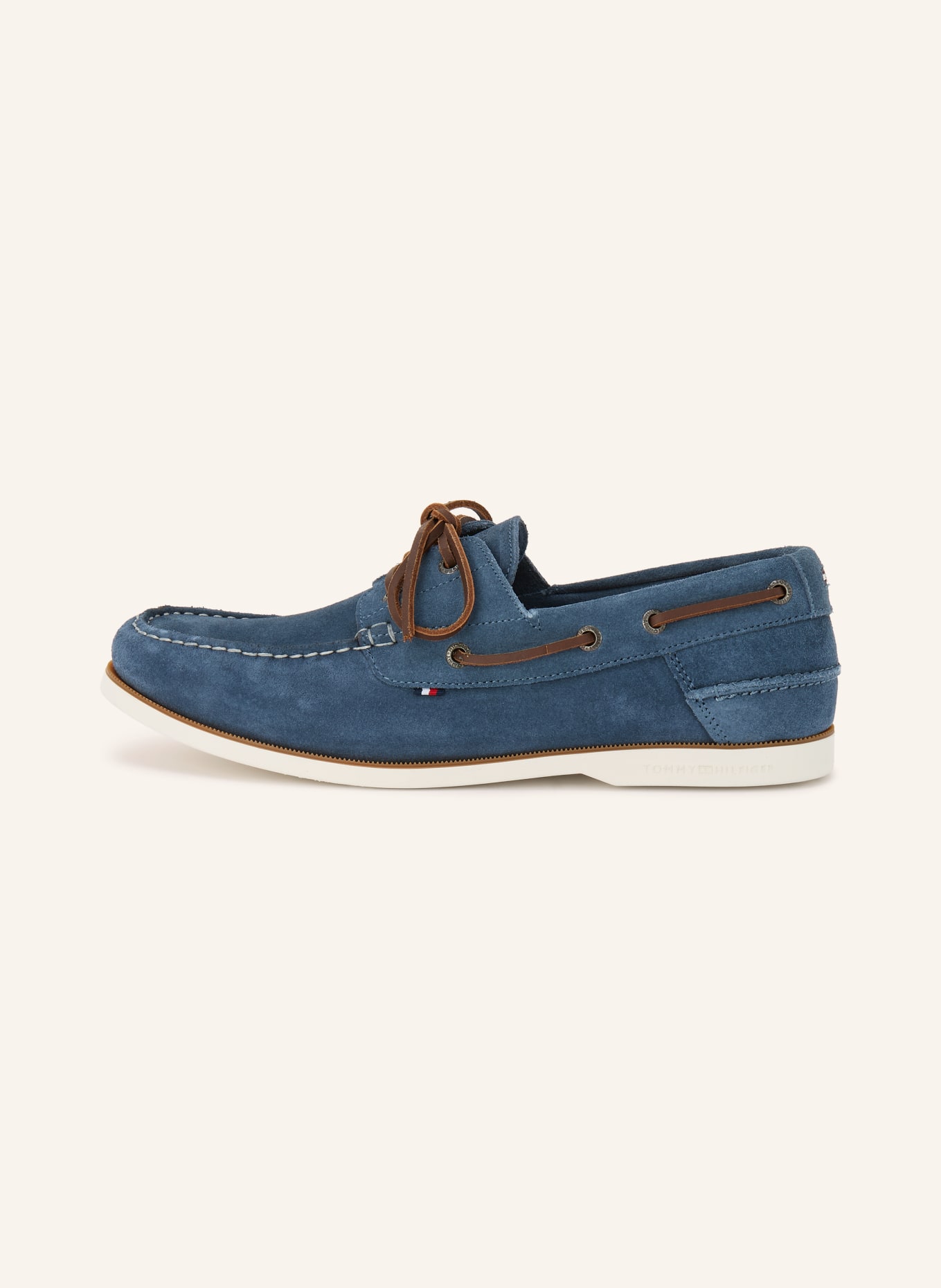 TOMMY HILFIGER Boat shoes: BLUE