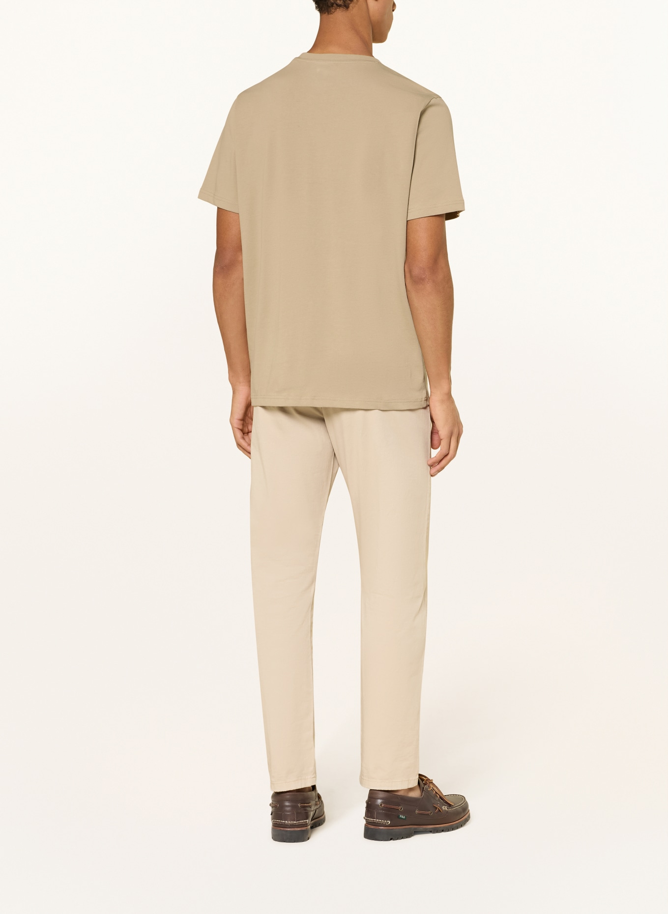 KnowledgeCotton Apparel T-shirt LOKE: LICHTBRUIN