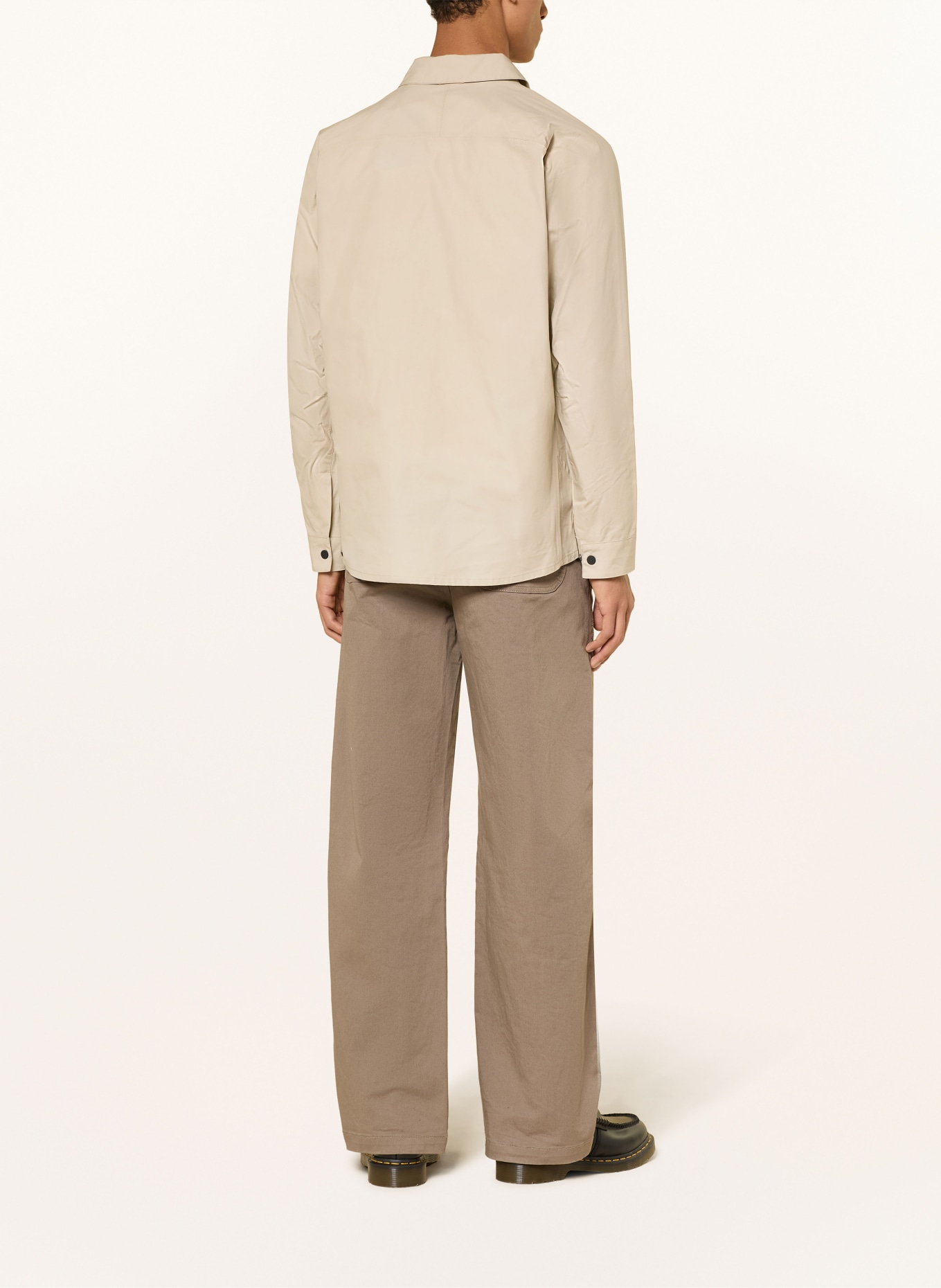 KnowledgeCotton Apparel Overjacket VENT: LICHTBRUIN