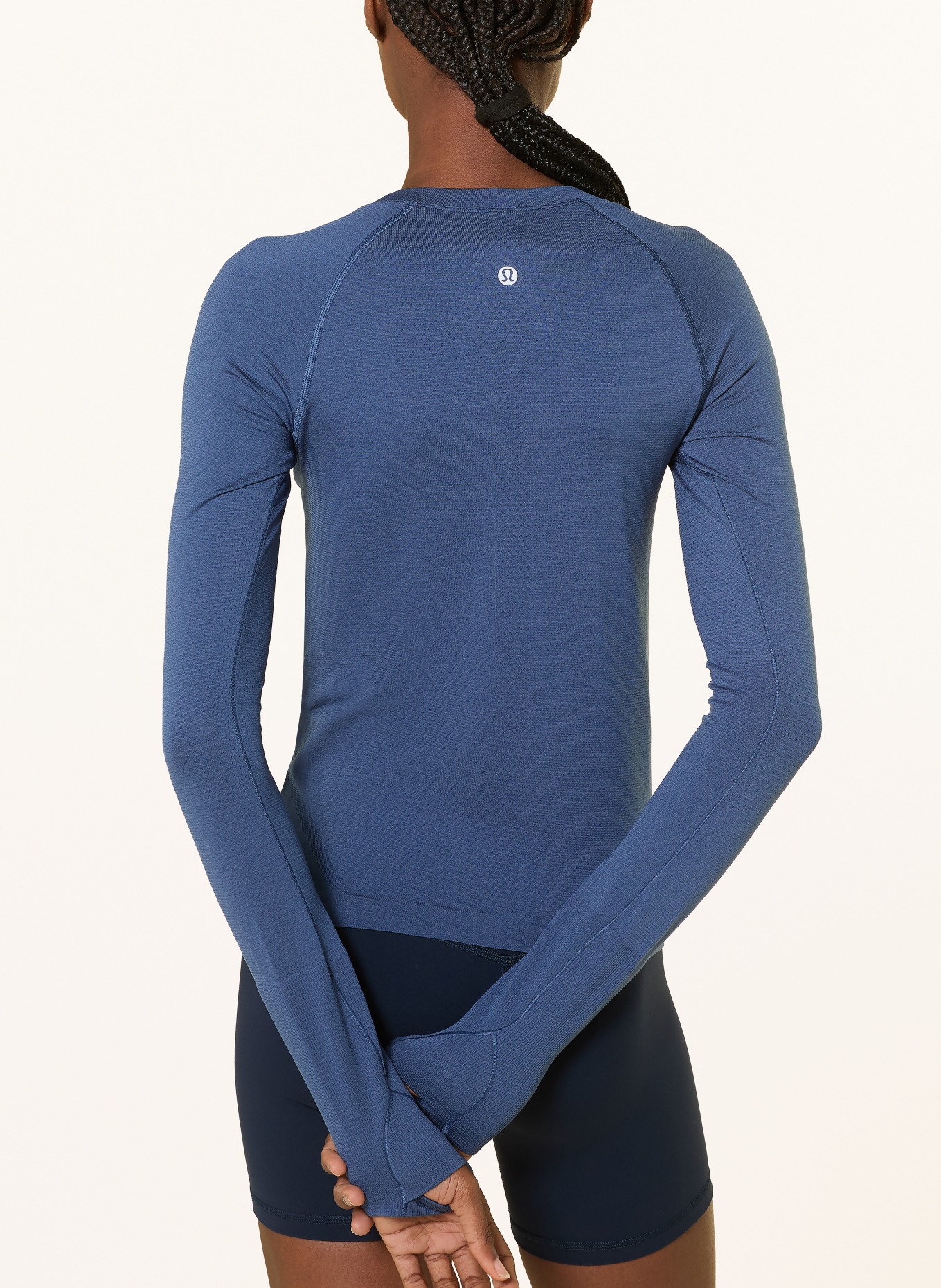 lululemon Hardloopshirt SWIFTLY TECH LS 2.0: BLAUW