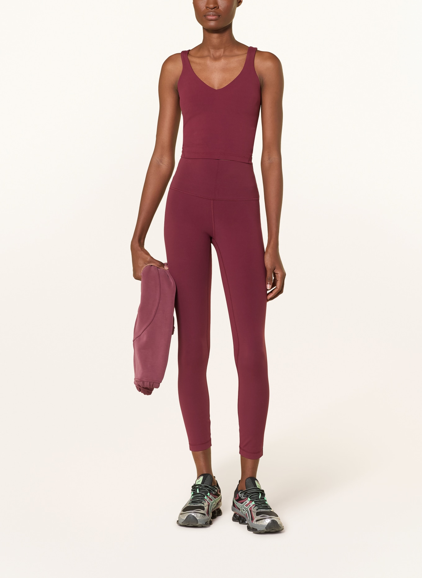 lululemon Legginsy ALIGN™ HR 25IN: CIEMNOCZERWONY