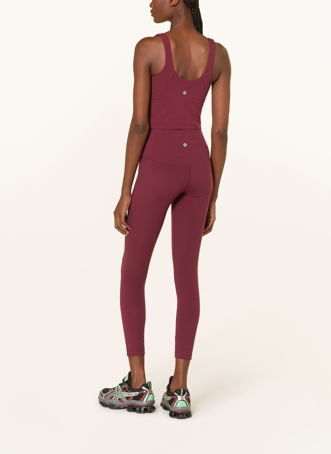 lululemon Legginsy ALIGN™ HR 25IN: CIEMNOCZERWONY