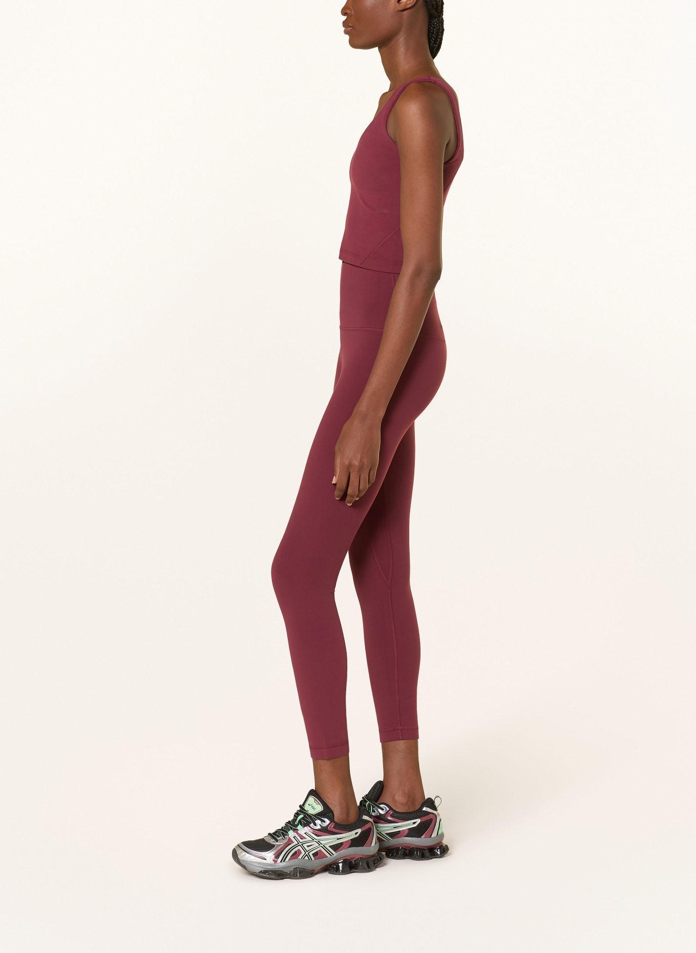 lululemon Legginsy ALIGN™ HR 25IN: CIEMNOCZERWONY