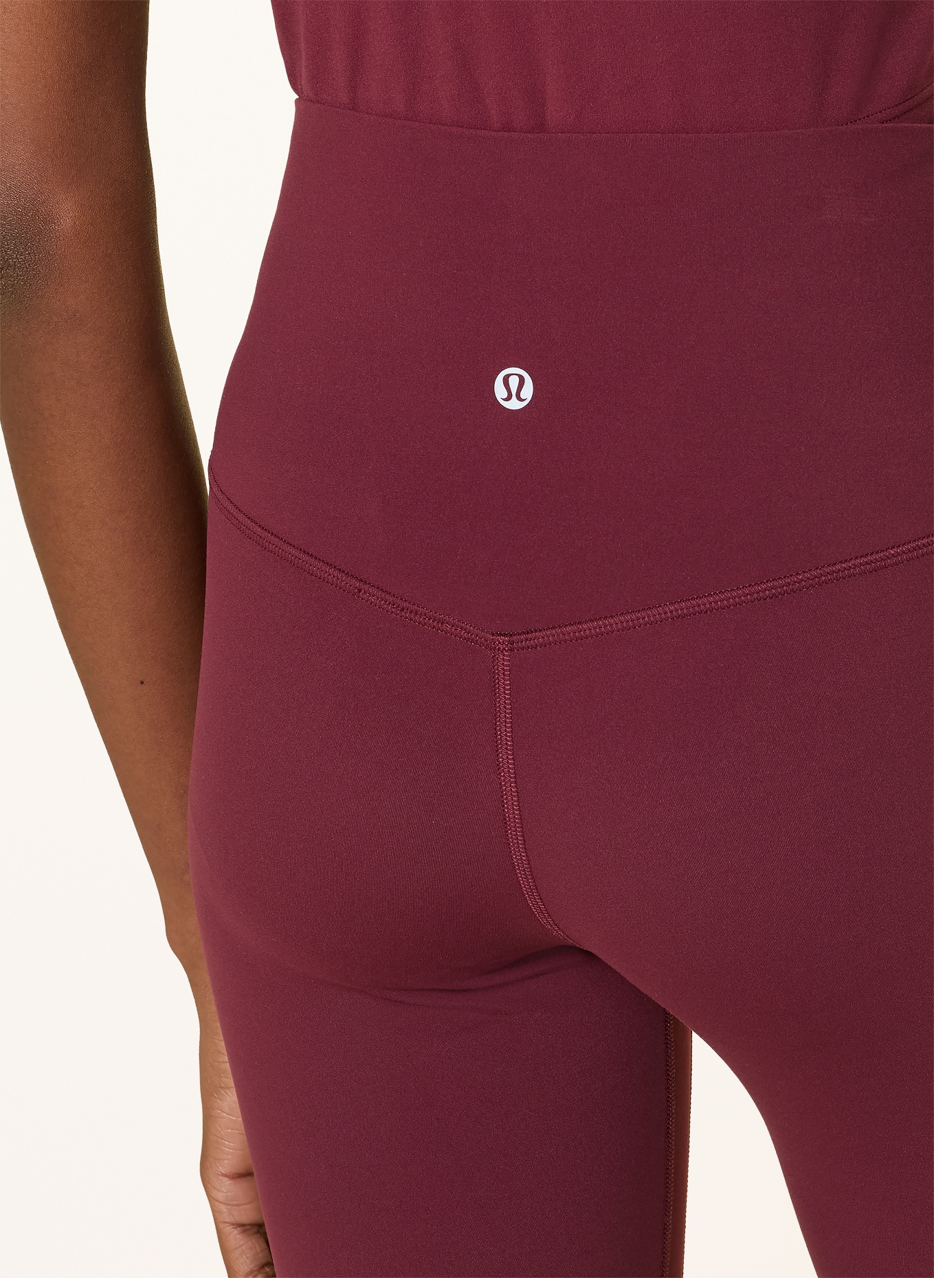 lululemon Legginsy ALIGN™ HR 25IN: CIEMNOCZERWONY