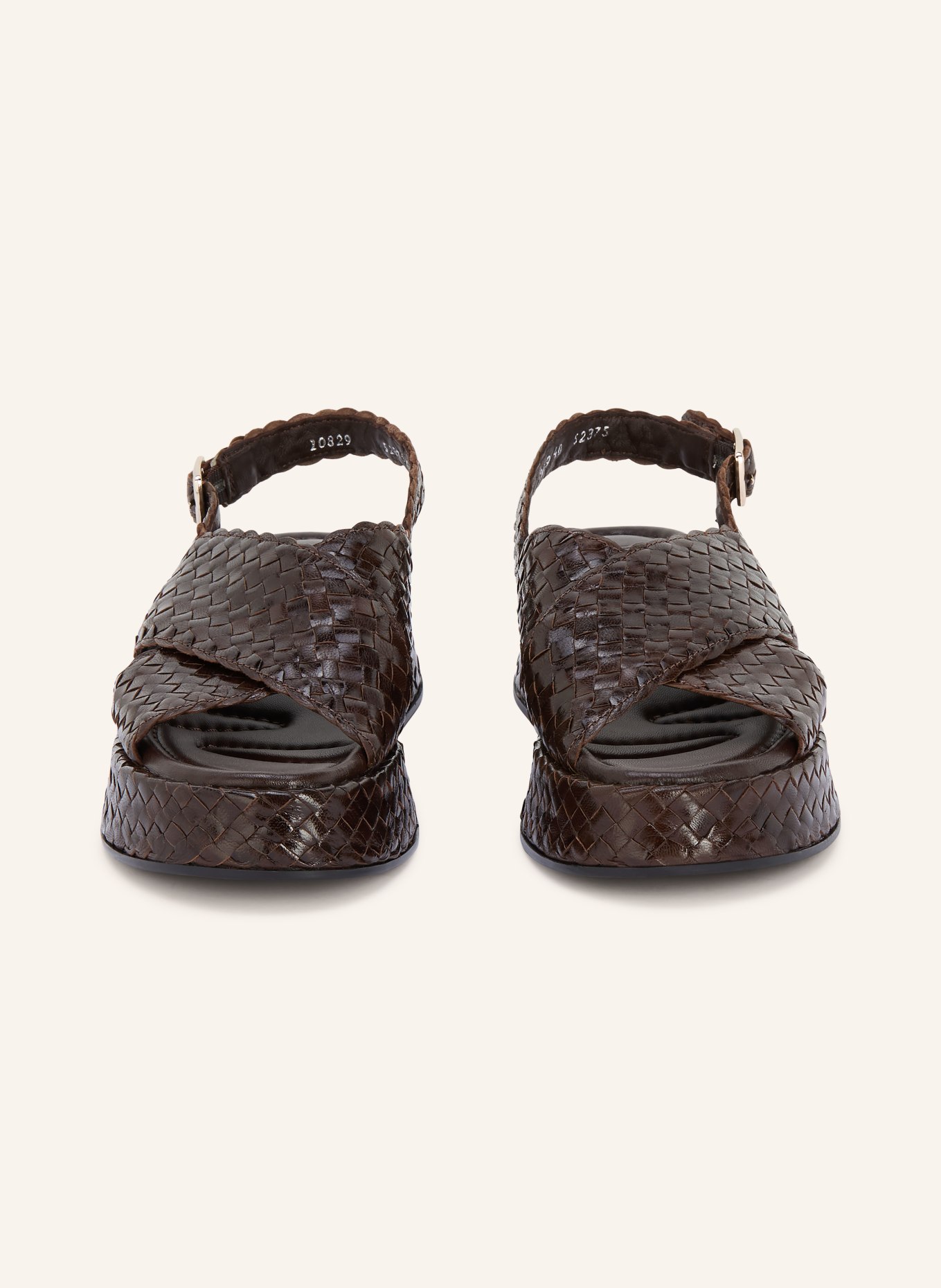 PONS QUINTANA Platform sandals: BLACK