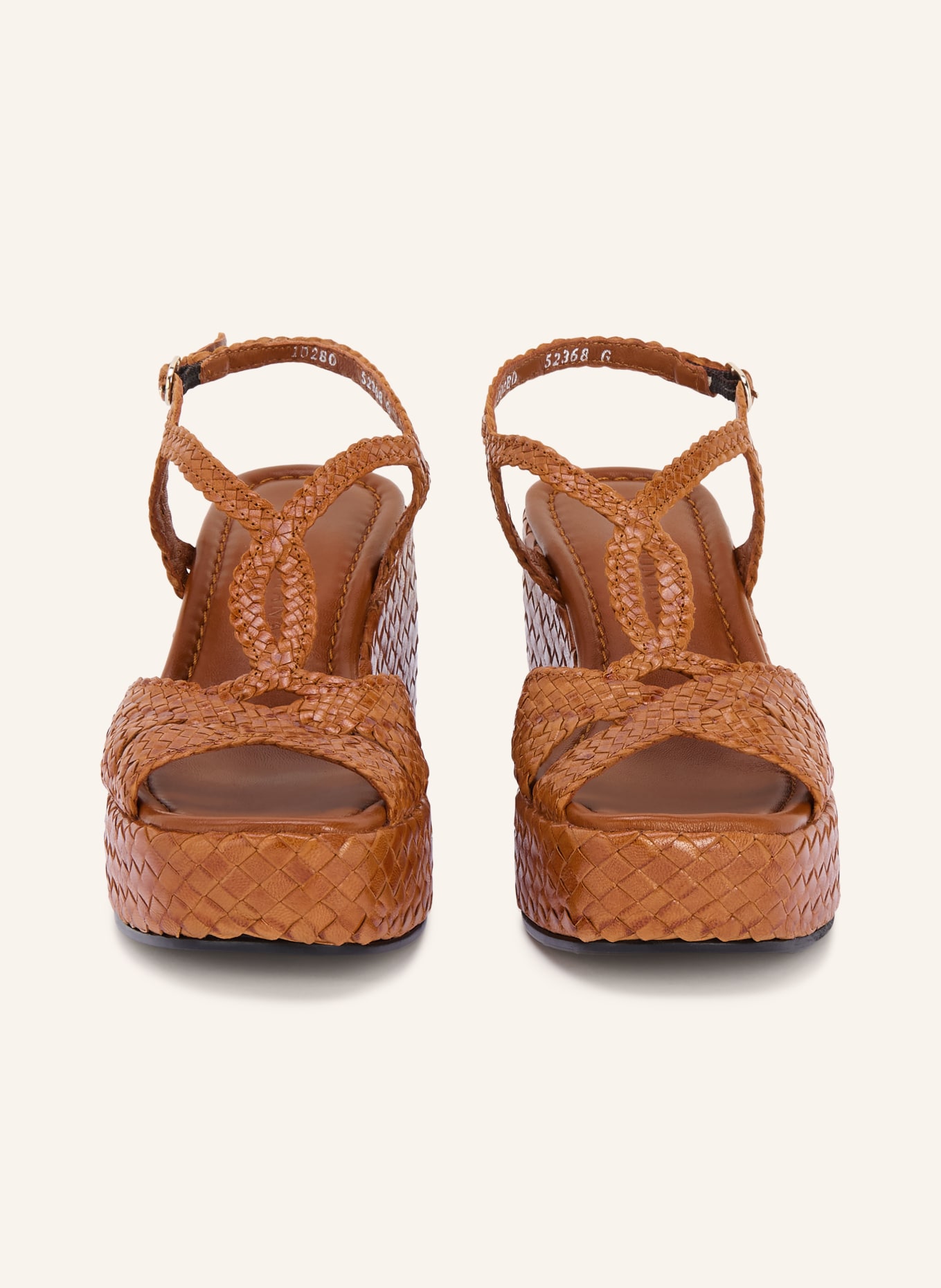 PONS QUINTANA Wedges: COGNAC