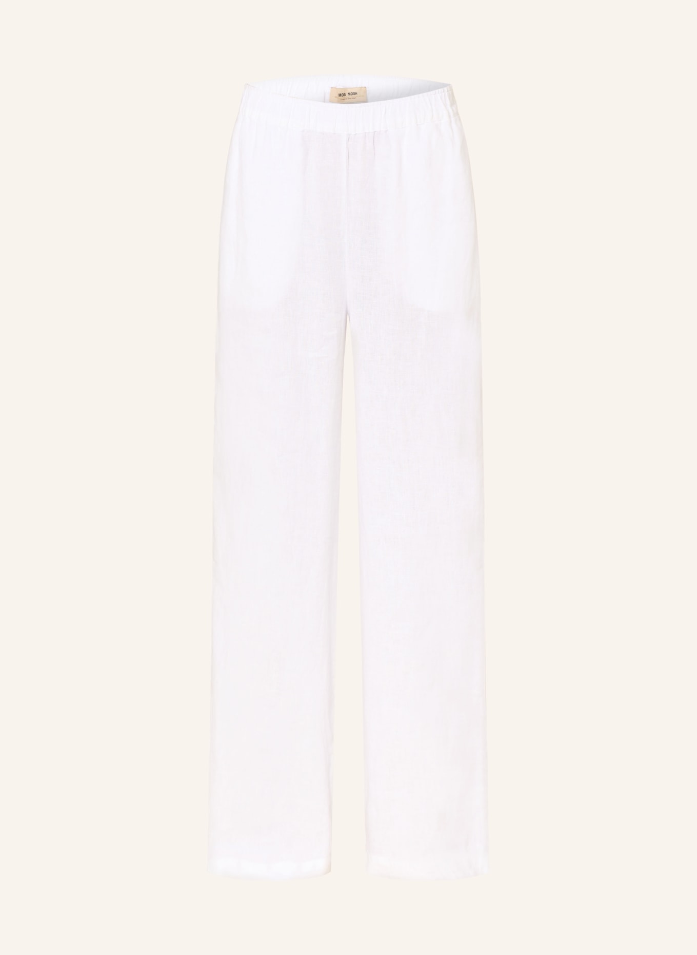 MOS MOSH Leinenhose MMEMMI: WEISS