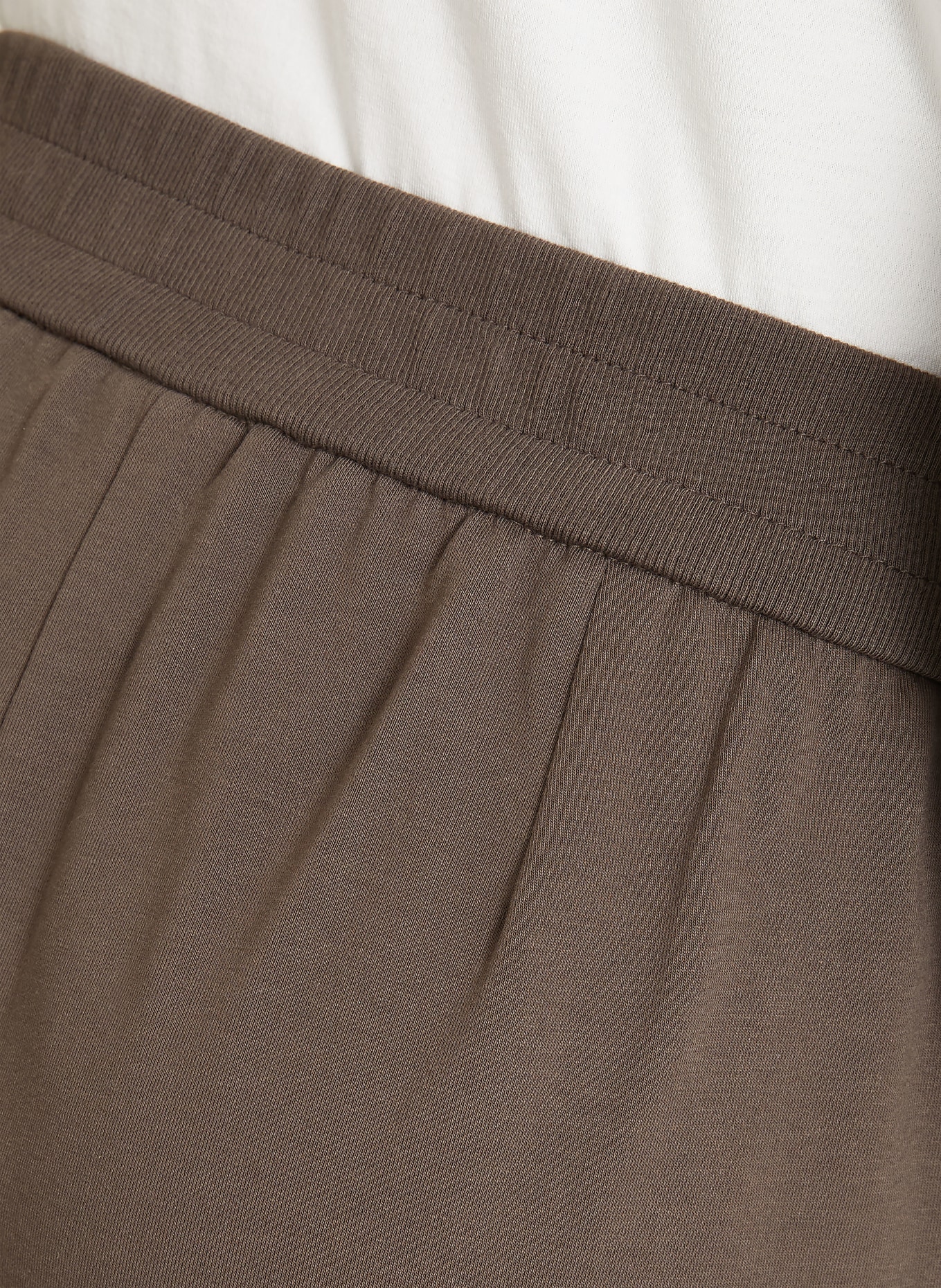 BRUNELLO CUCINELLI Pantalon de jogging avec pierres décoratives: MARRON FONCÉ