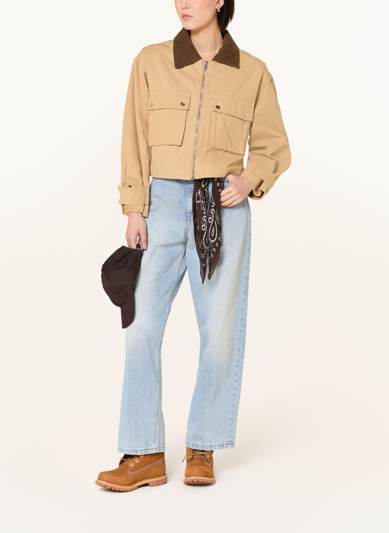 carhartt WIP Straight jeans W' BRANDON: 01WU heavy worn bleached