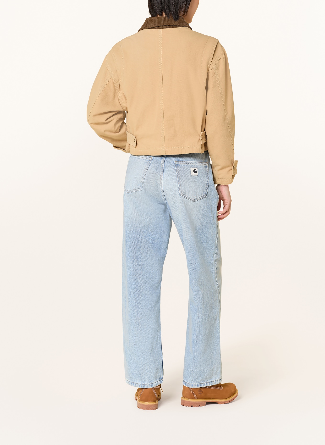 carhartt WIP Straight jeans W' BRANDON: 01WU heavy worn bleached