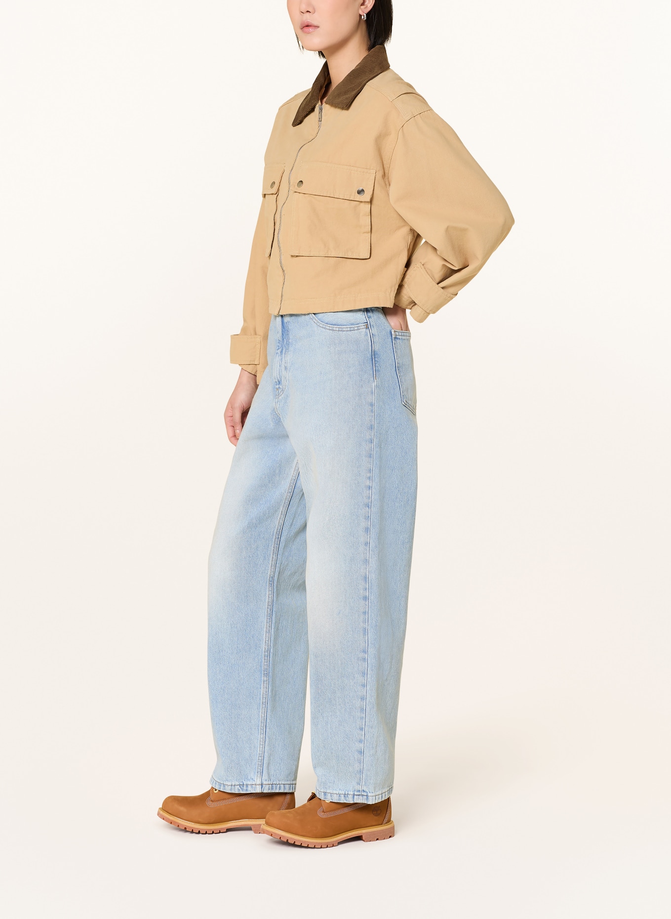 carhartt WIP Straight jeans W' BRANDON: 01WU heavy worn bleached