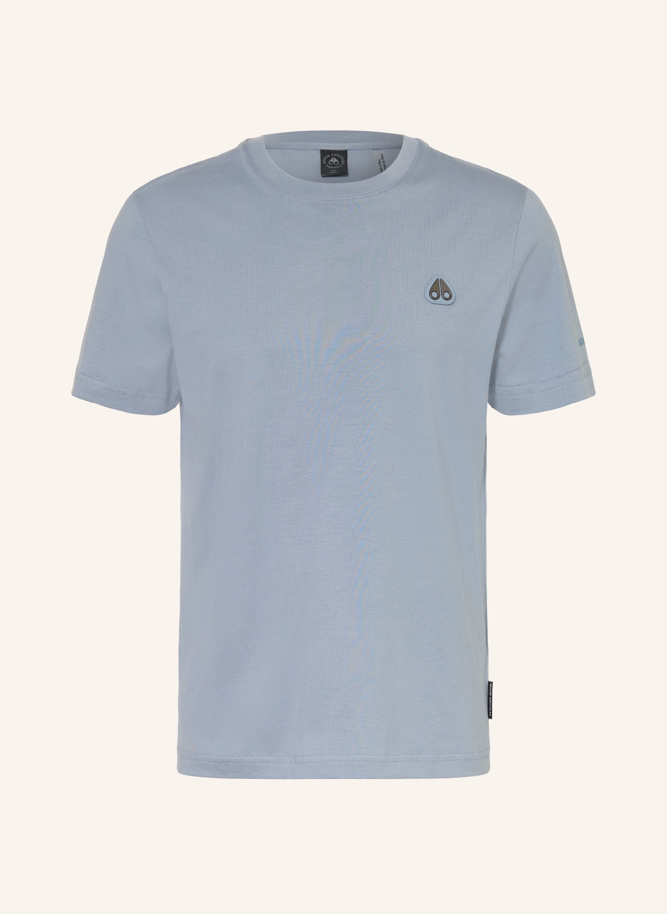 MOOSE KNUCKLES T-Shirt CRESCENT: BLAUGRAU