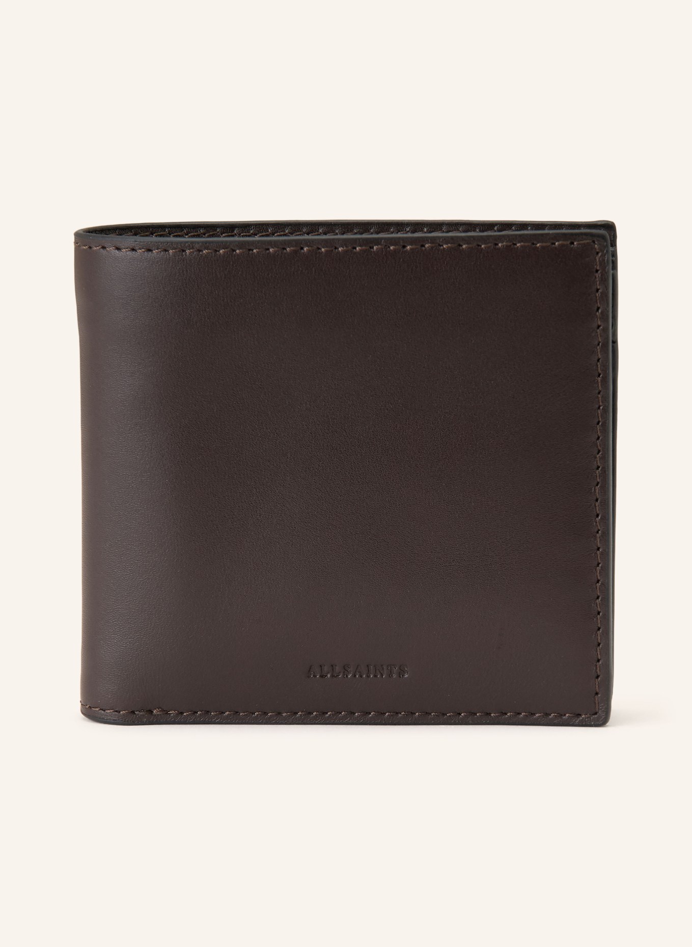 ALLSAINTS Portefeuille DELPH: MARRON FONCÉ