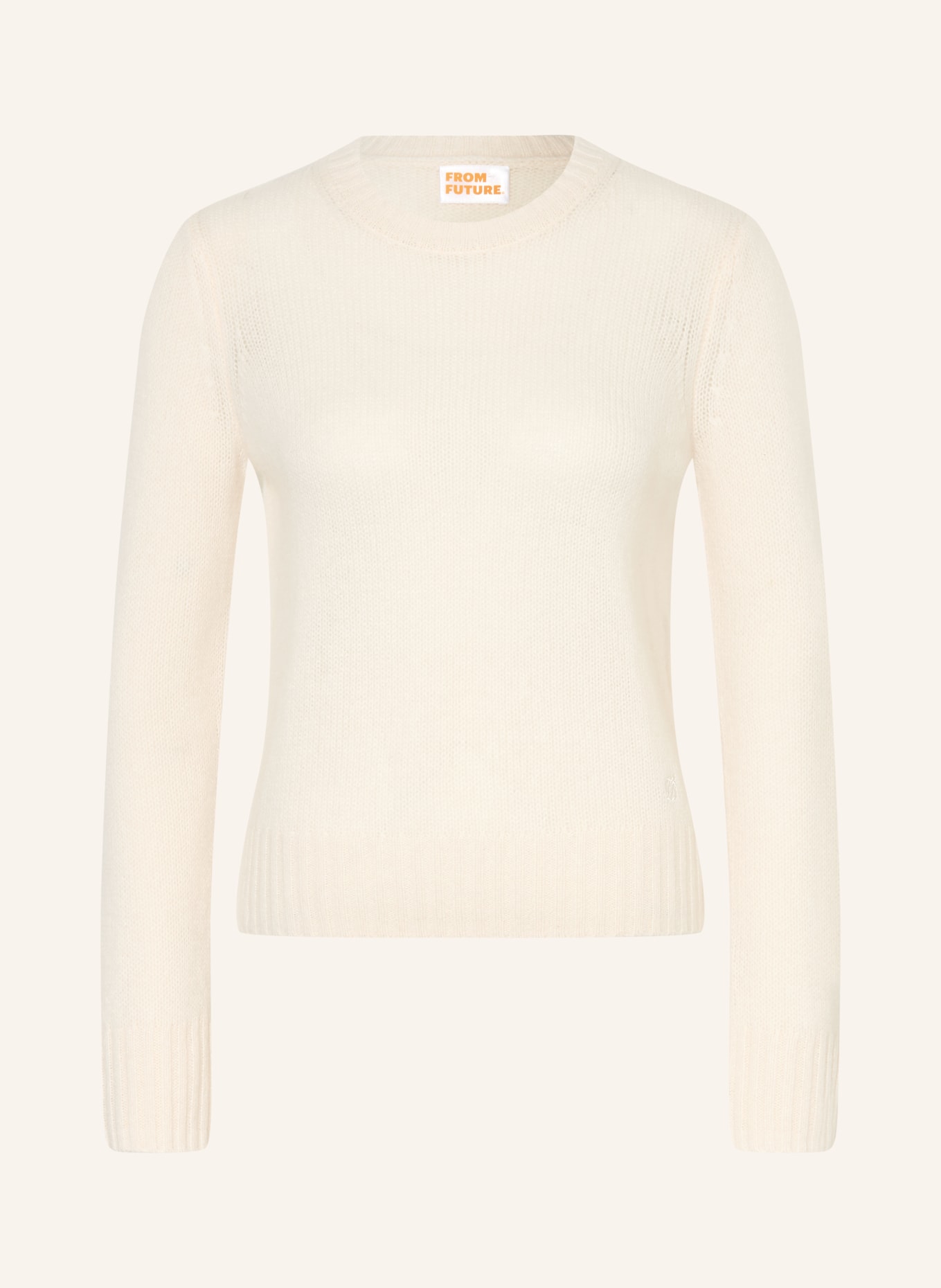 FROM FUTURE Kasjmiertrui: ECRU