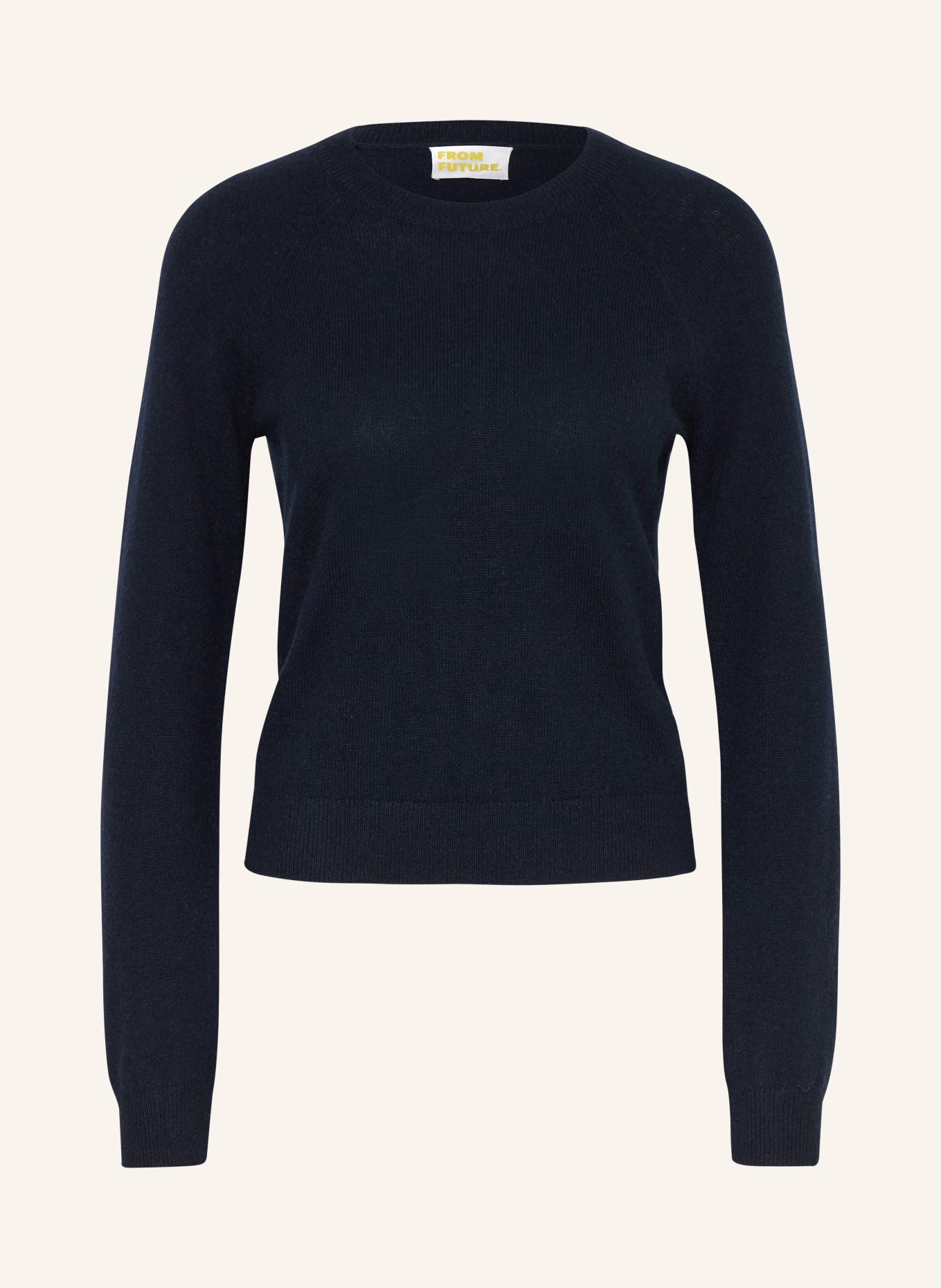 FROM FUTURE Kasjmier trui: DONKERBLAUW