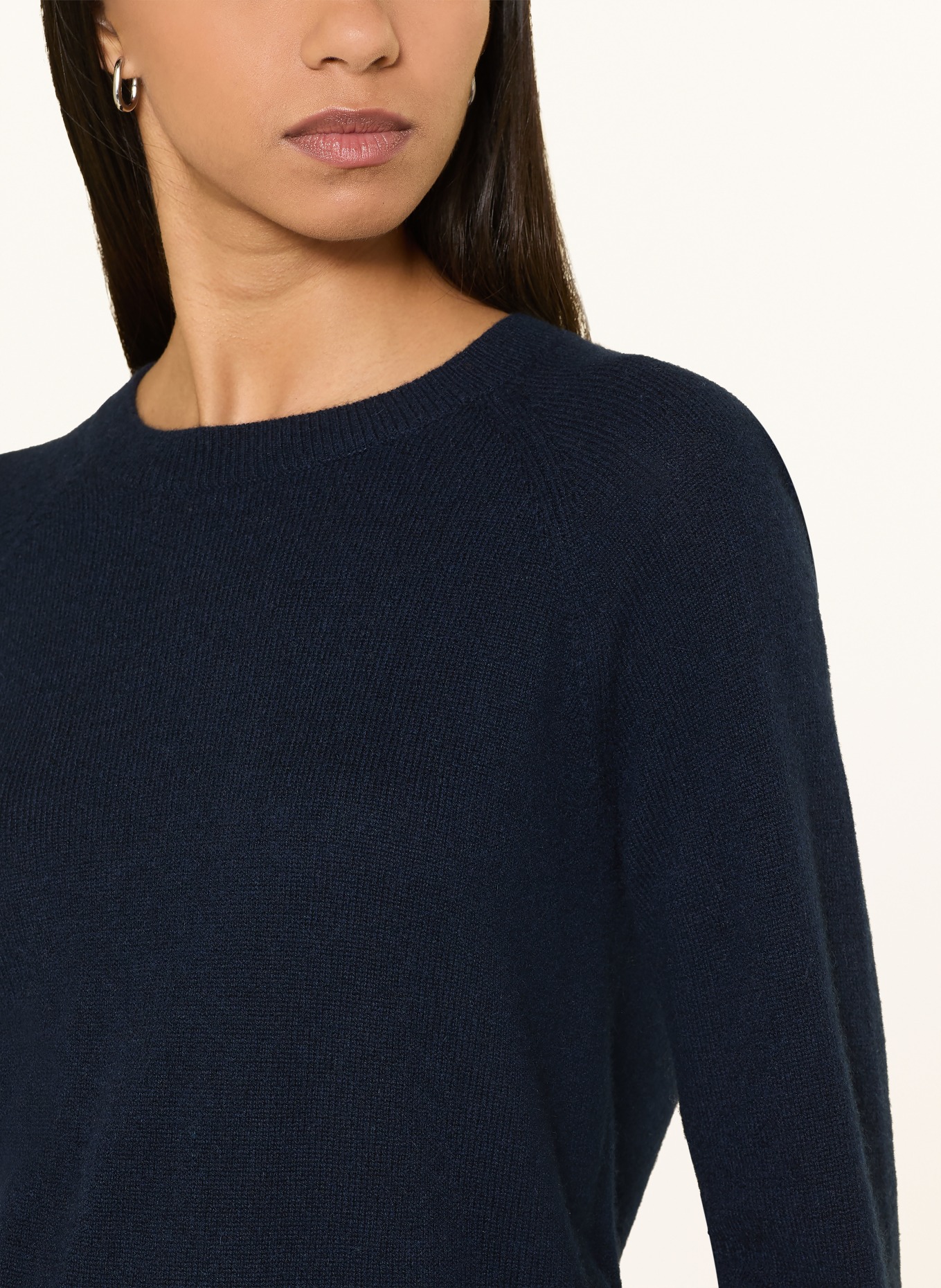 FROM FUTURE Kasjmier trui: DONKERBLAUW