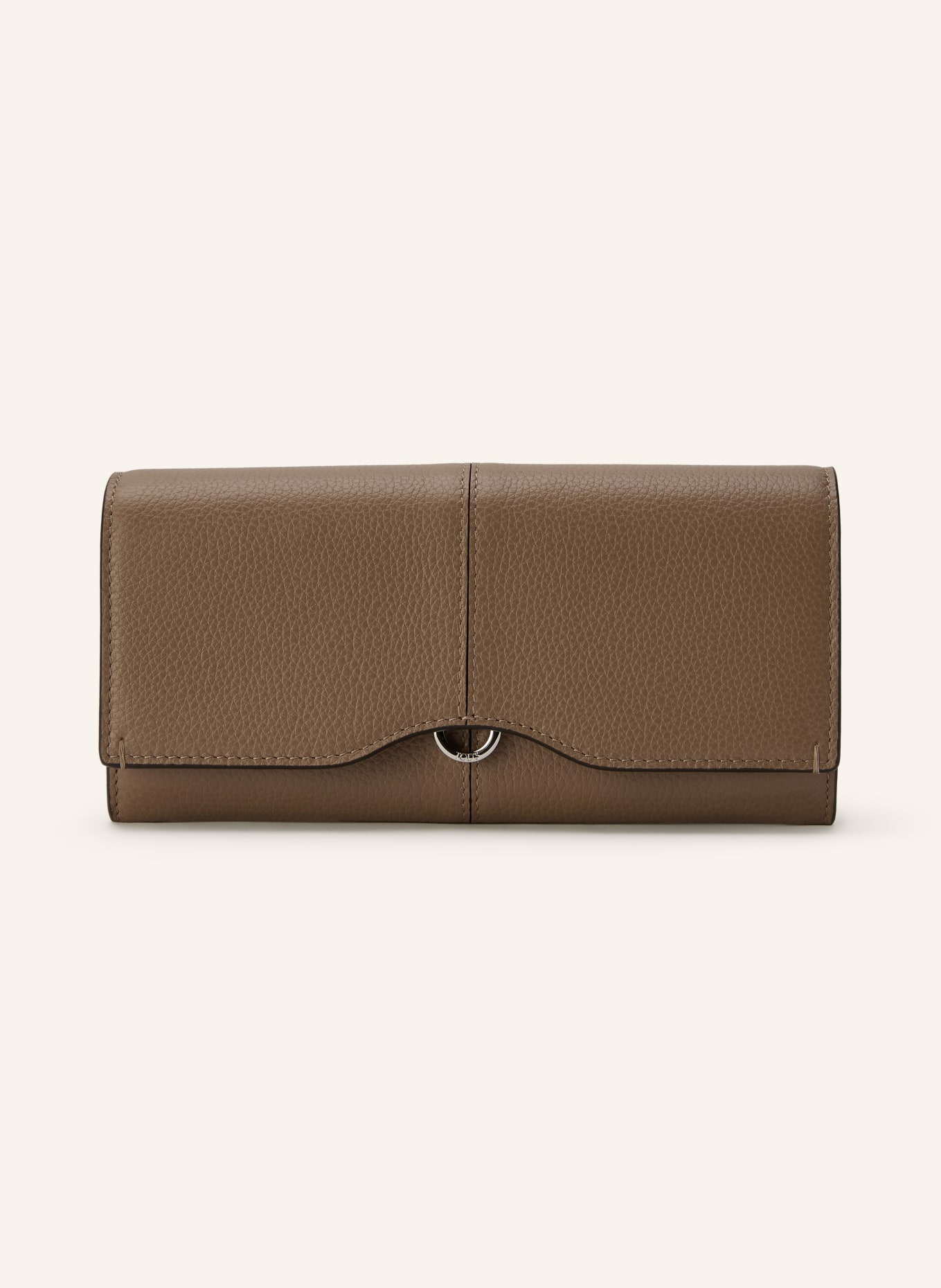 TOD'S Wallet: CAMEL / SILVER