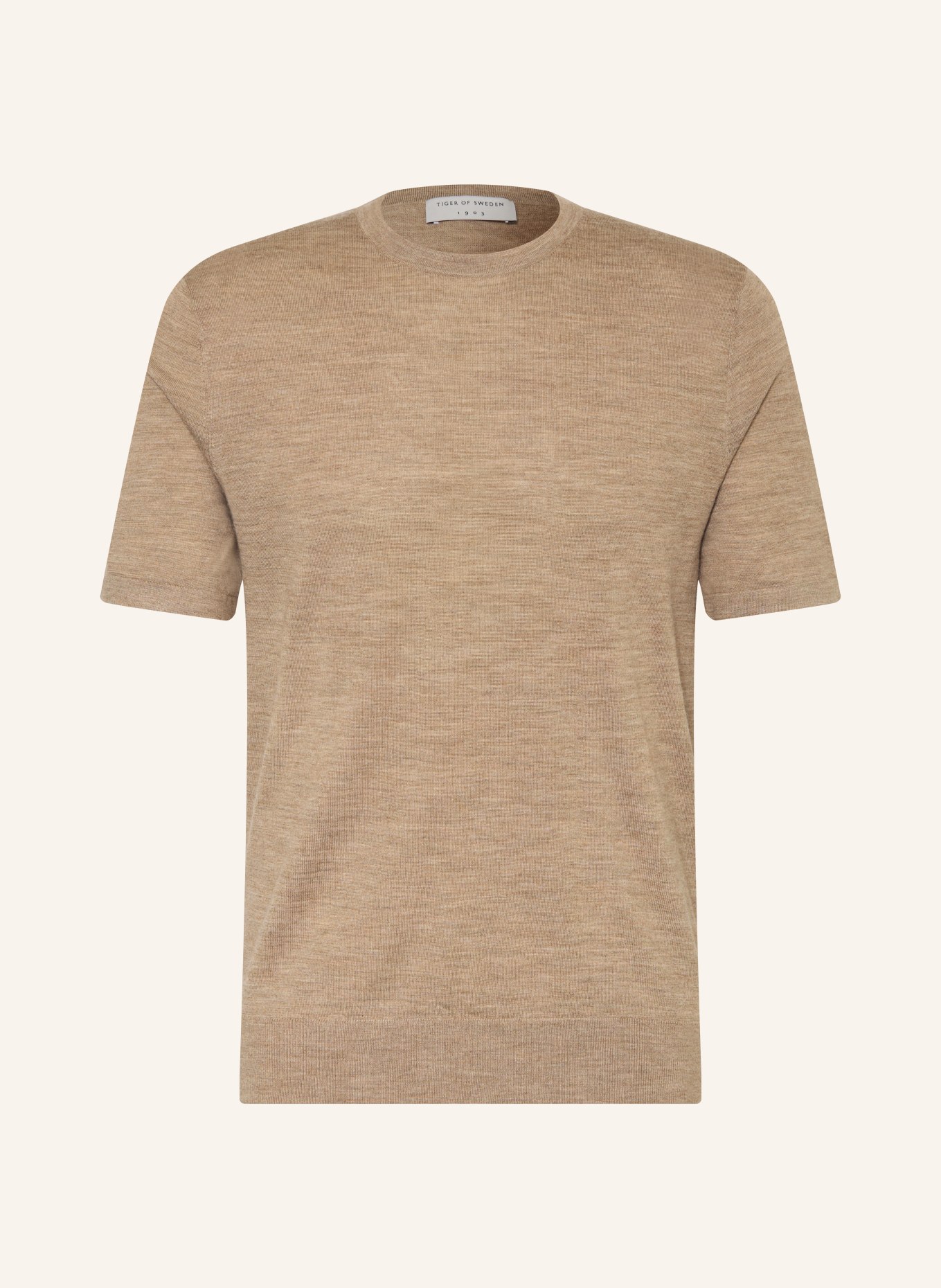 TIGER OF SWEDEN Strickshirt CONNOR: BEIGE