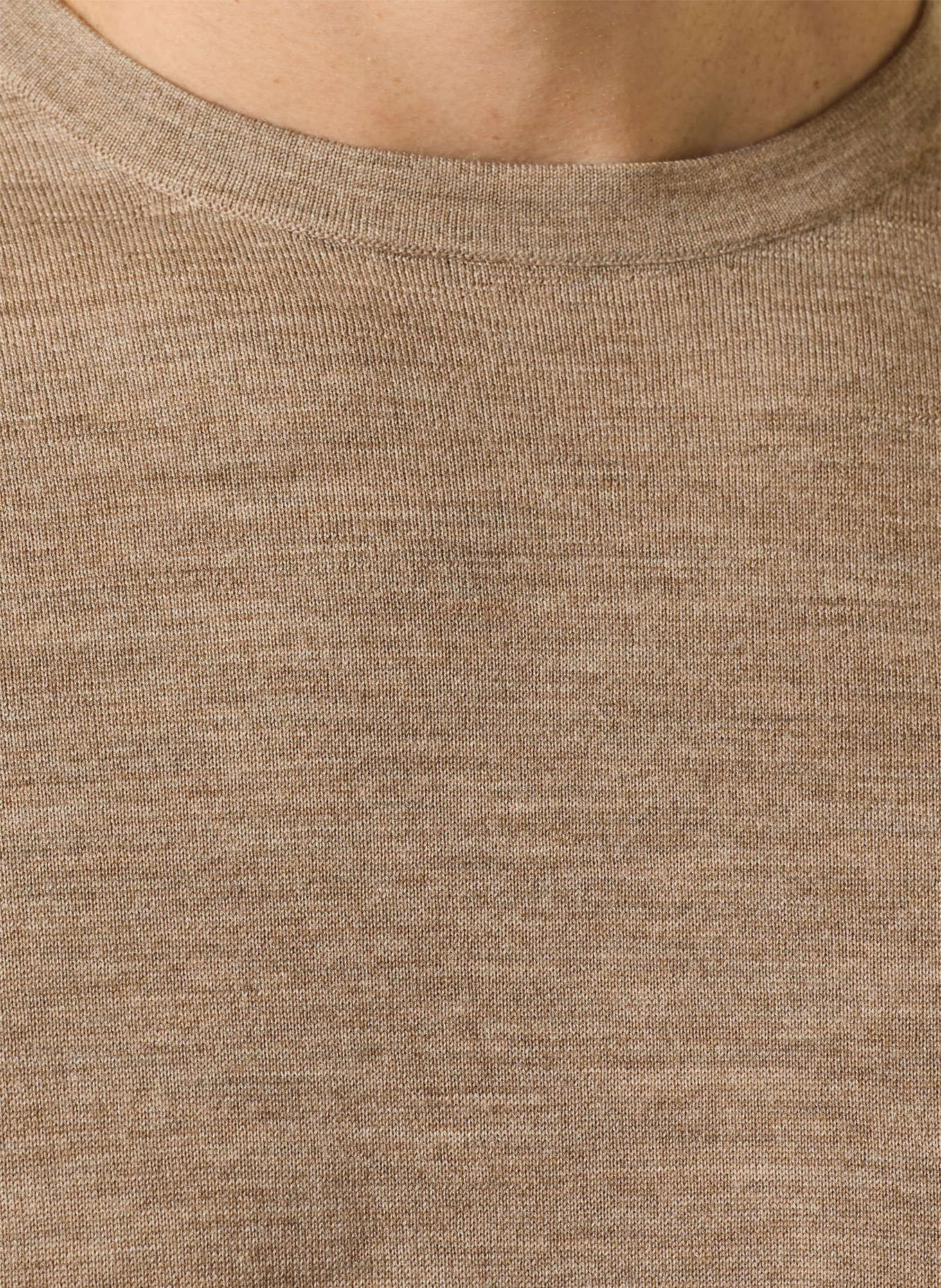 TIGER OF SWEDEN Strickshirt CONNOR: BEIGE