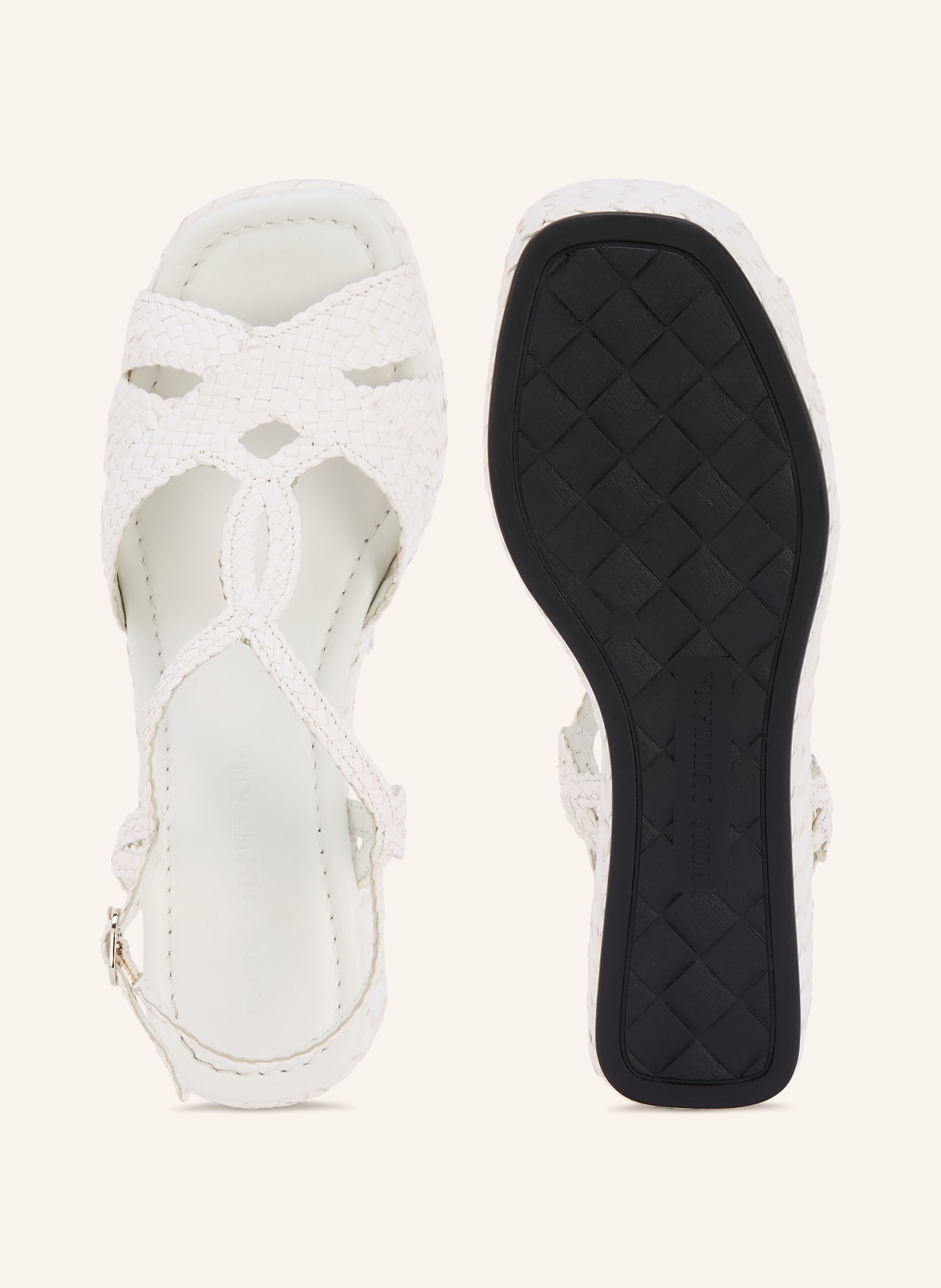 PONS QUINTANA Wedges: WEISS