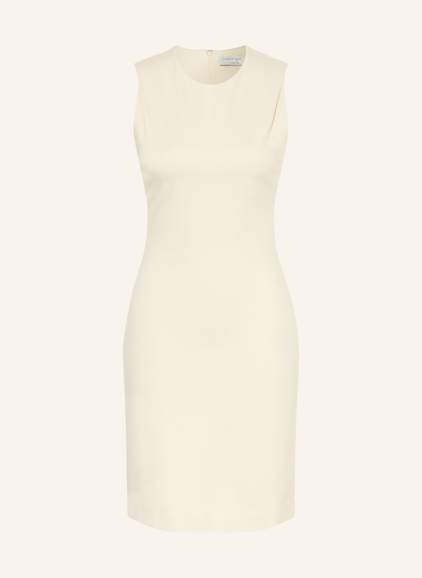 TIGER OF SWEDEN Robe en jersey ALEIKA: ÉCRU