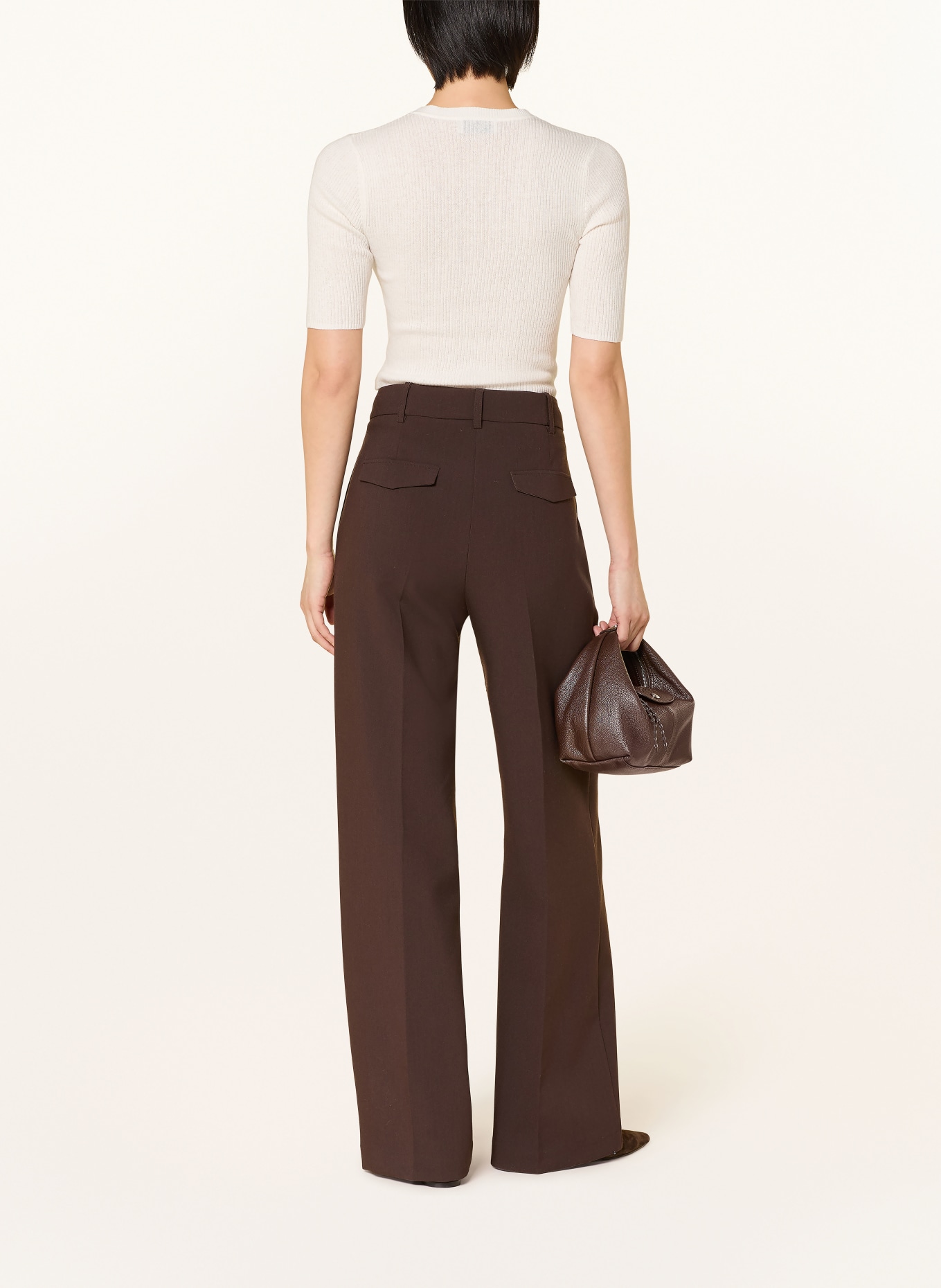 TIGER OF SWEDEN Strickshirt ORVI 2.: WEISS