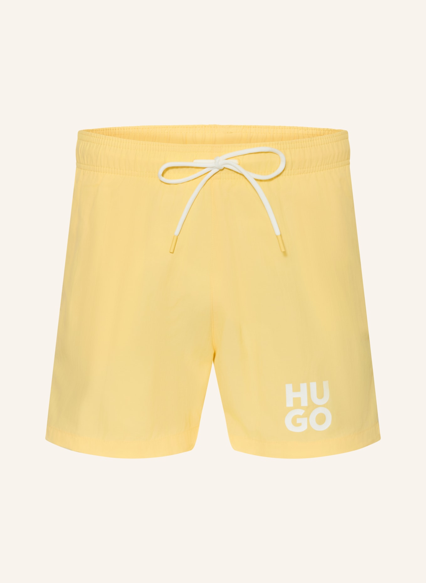 HUGO Zwemshort PAOLO: LICHTGEEL