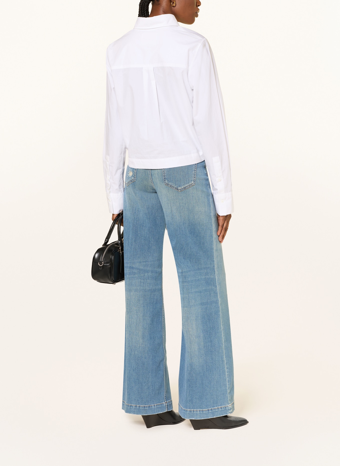 CLOSED Wide leg jeans GLOW UP: MBL MID BLUE