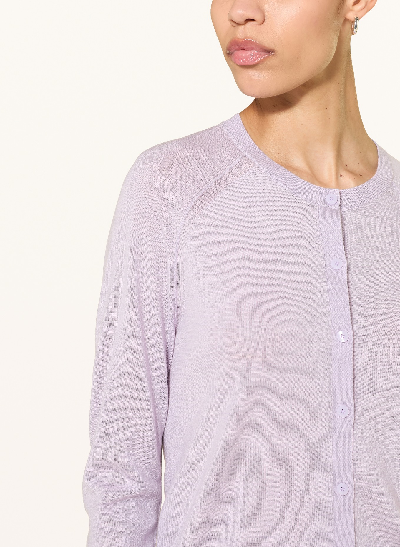 BOSS Gebreid vest FONAMI: LICHTPAARS